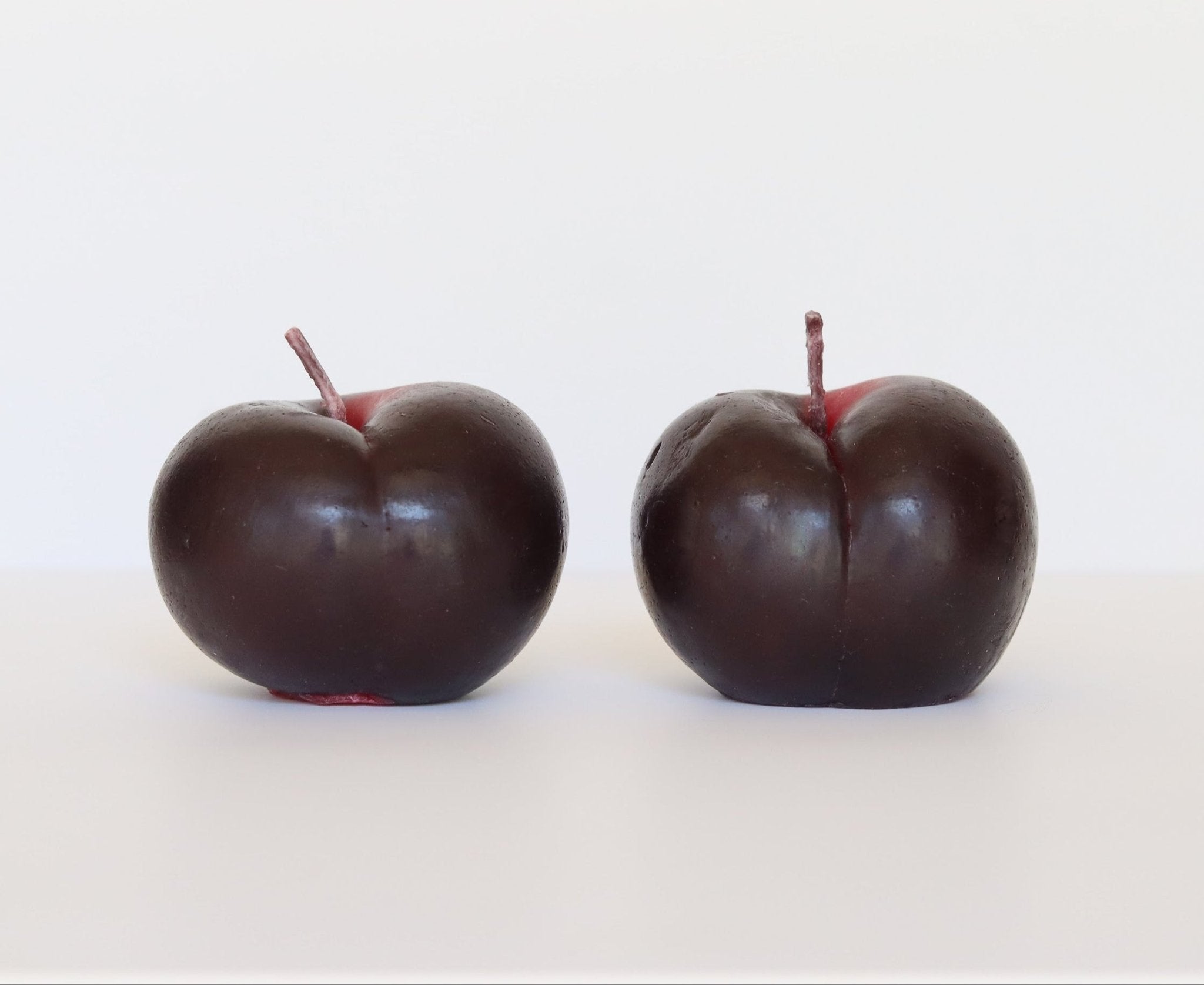 Happy Organics BEESWAX PLUM CANDLE - SET OF 2