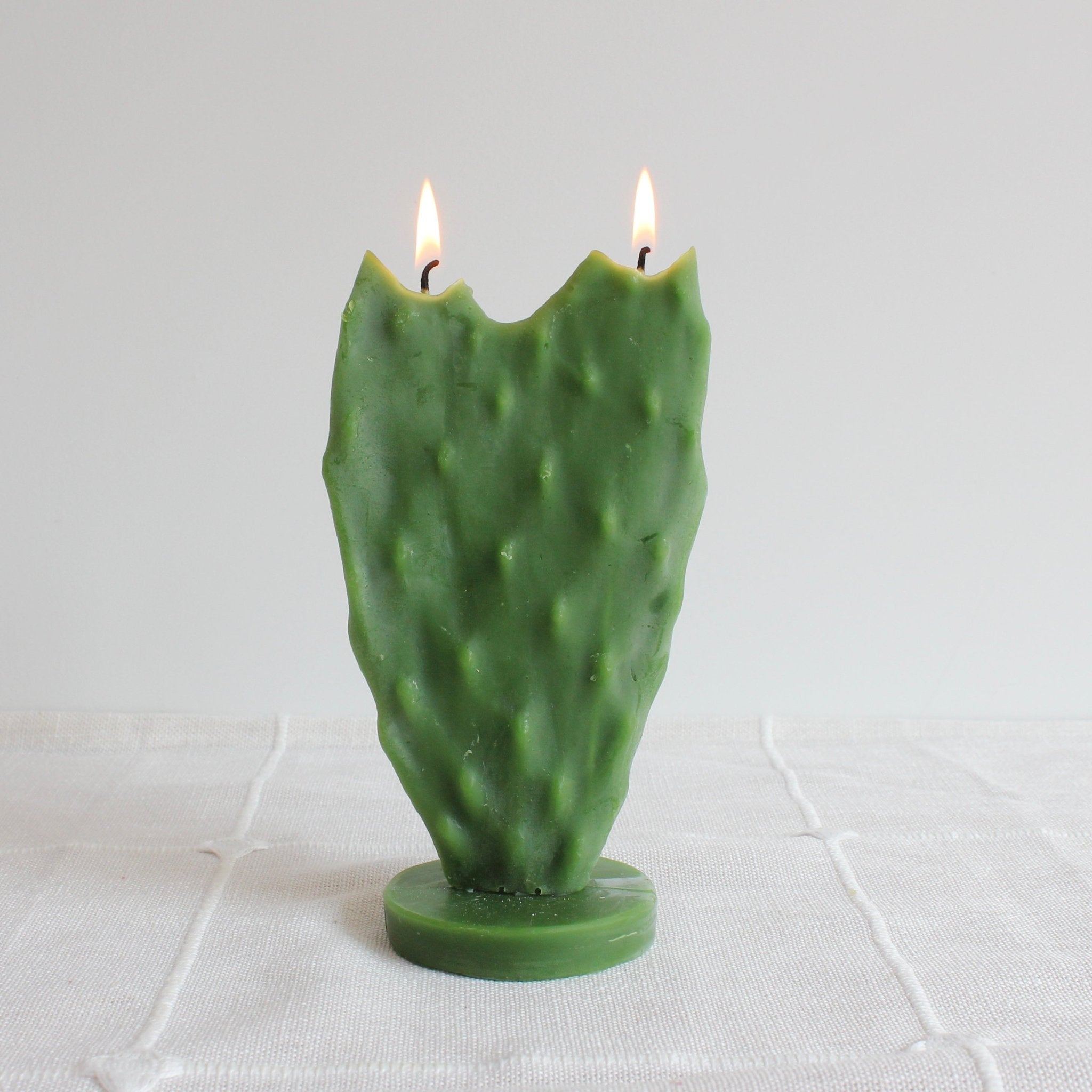 Happy Organics Heart Nopal Beeswax Candle