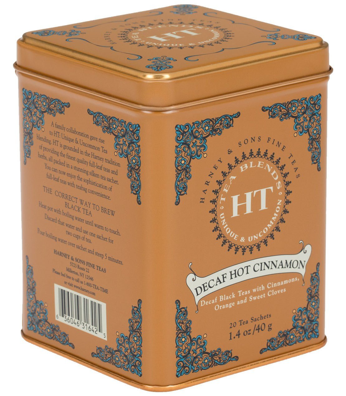 Harney & Sons Fine Teas Decaf Hot Cinnamon