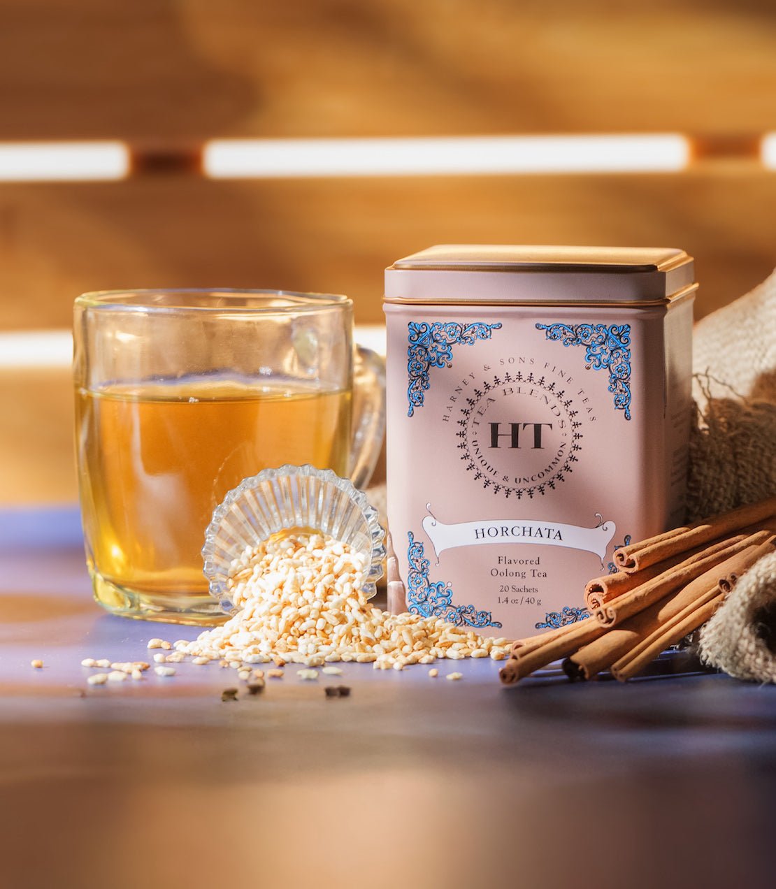 Harney & Sons Fine Teas Horchata, HT Tin of 20 Sachets