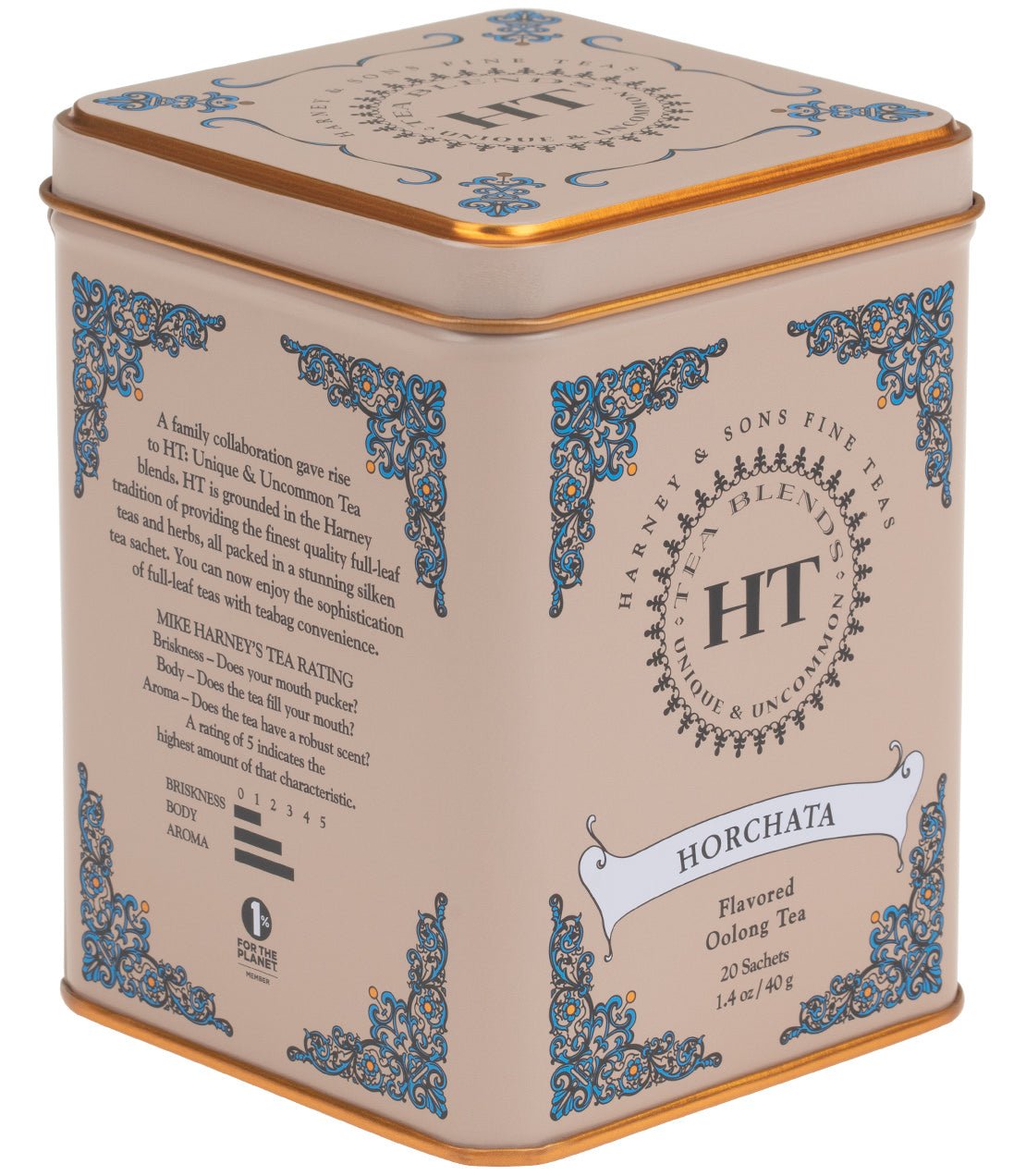 Harney & Sons Fine Teas Horchata, HT Tin of 20 Sachets