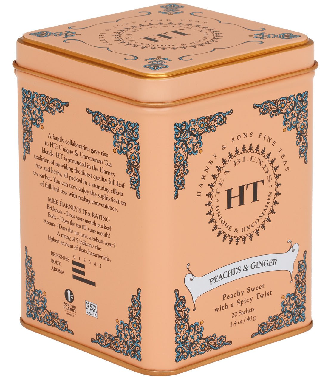 Harney & Sons Fine Teas Peaches & Ginger