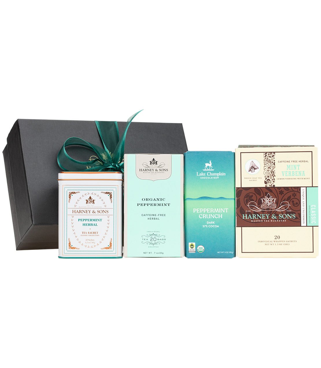 Harney & Sons Fine Teas Peppermint Herbal, Classic Tin of 20 Sachets