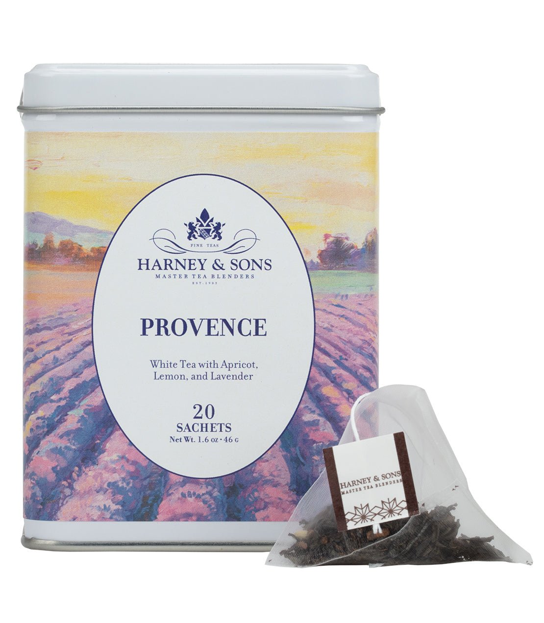 Harney & Sons Fine Teas Provence, Tin of 20 Sachets