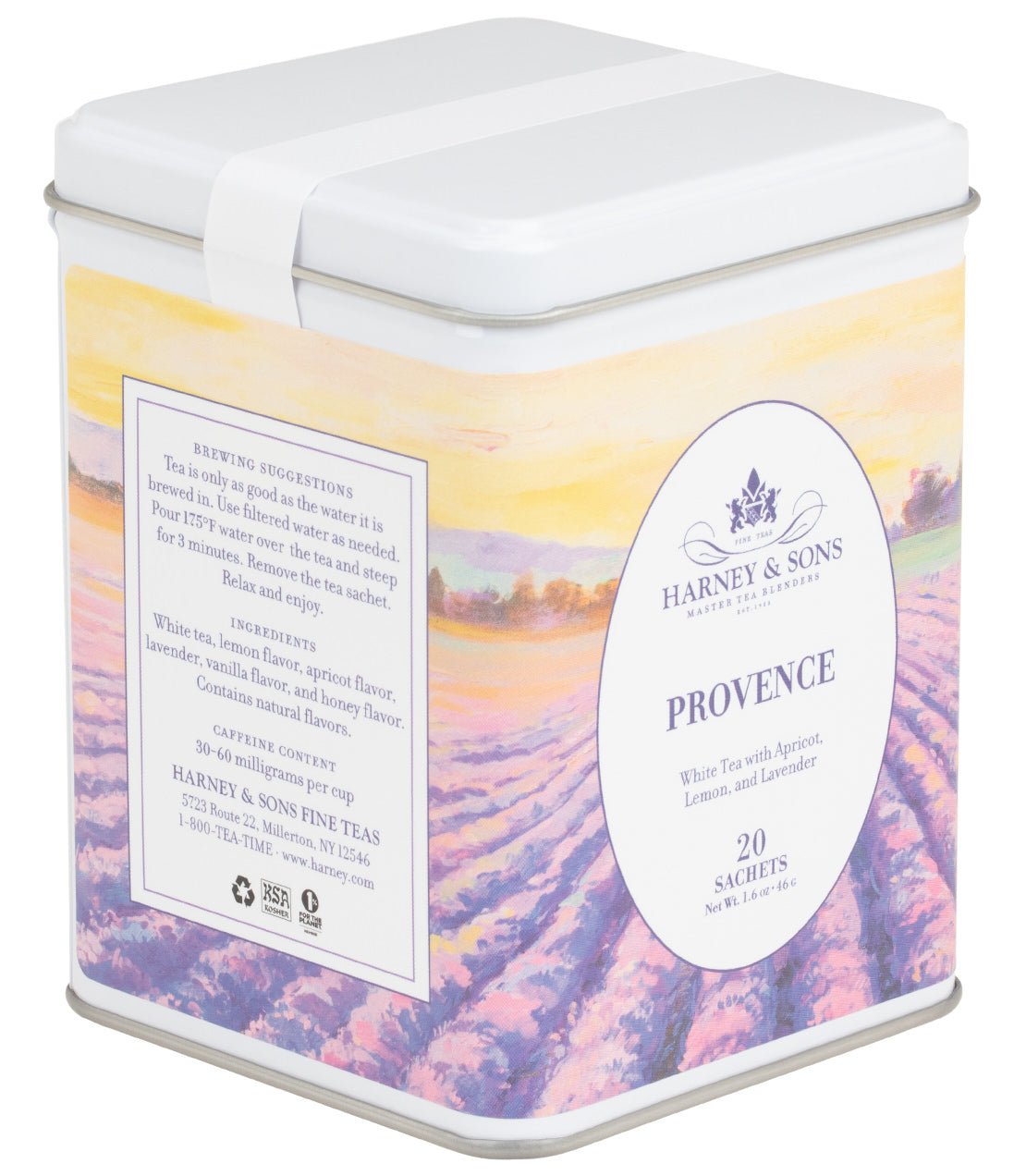Harney & Sons Fine Teas Provence, Tin of 20 Sachets