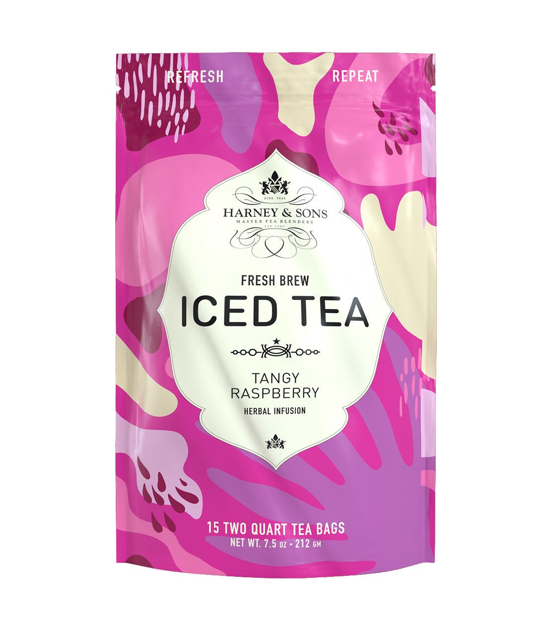 Harney & Sons Fine Teas Raspberry Herbal Fresh Brew Iced Tea