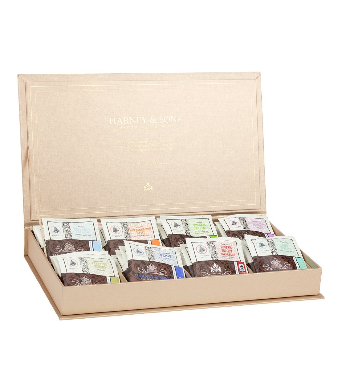 Harney & Sons Fine Teas Tea Chest Featuring Eight Teas (Assorted)