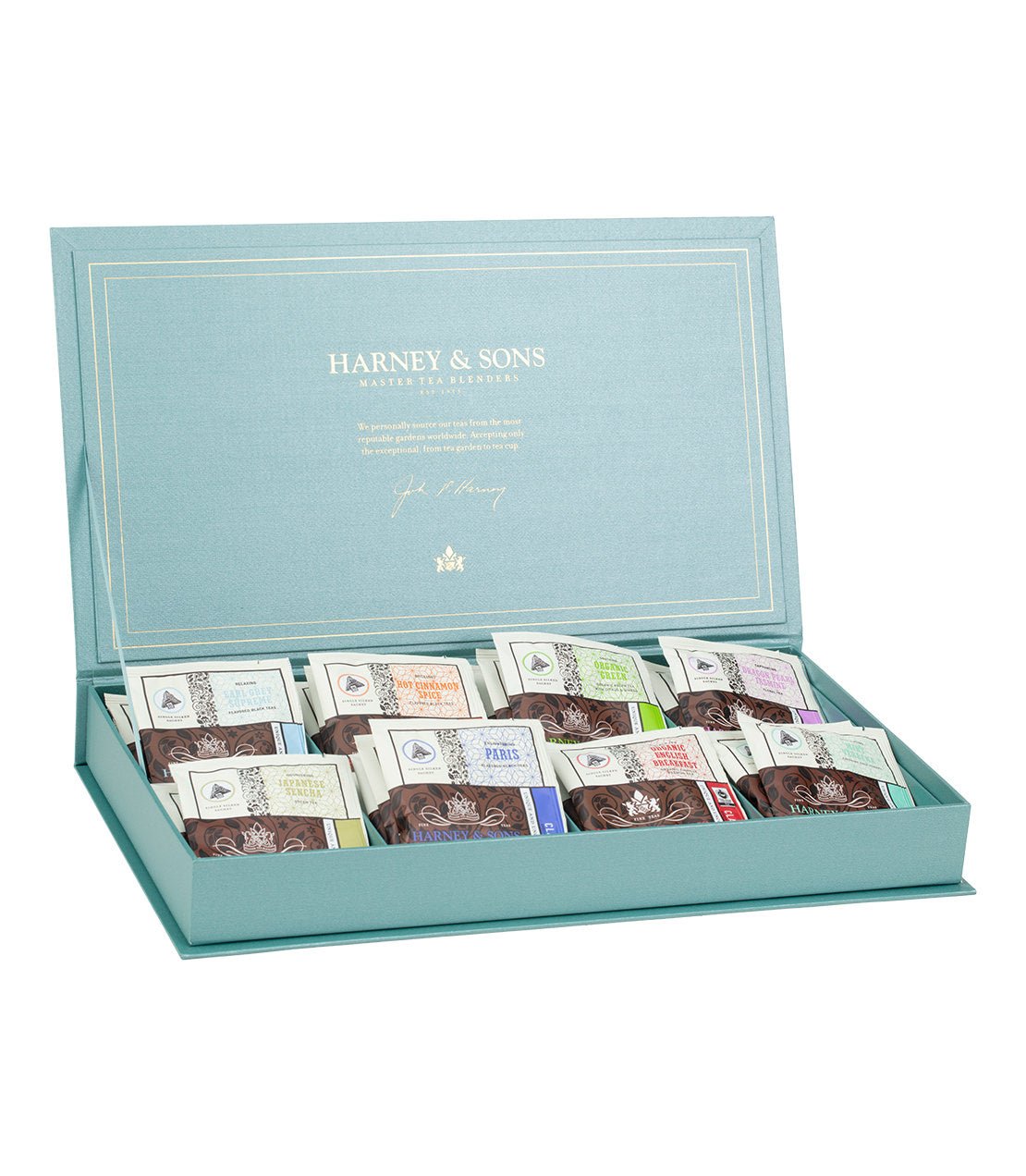 Harney & Sons Fine Teas Tea Chest Featuring Eight Teas (Assorted)