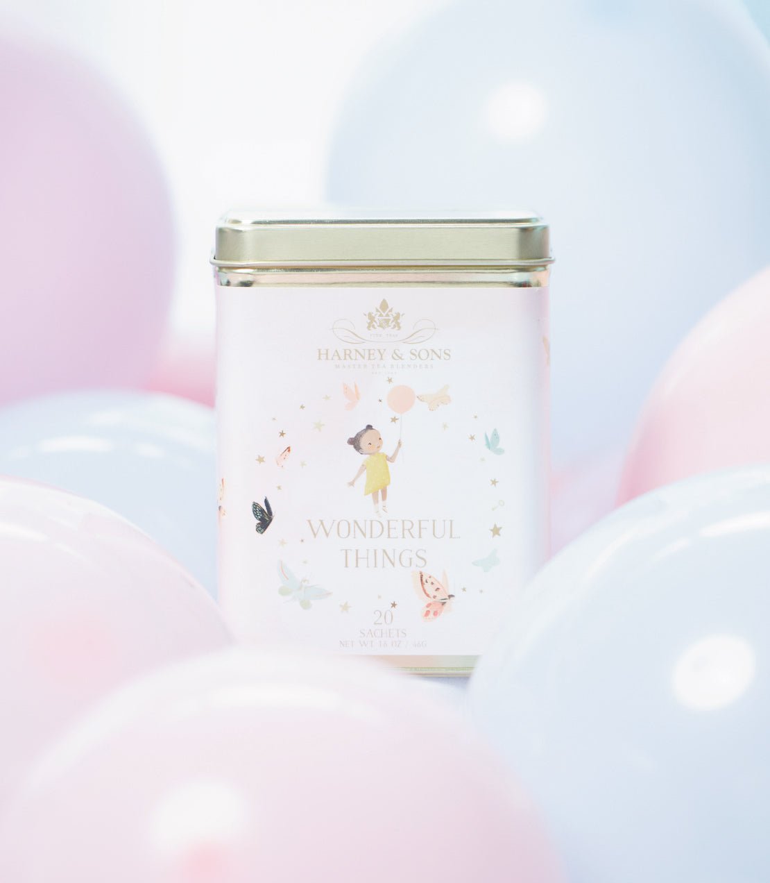 Harney & Sons Fine Teas Wonderful Things: Girl, Tin of 20 Sachets