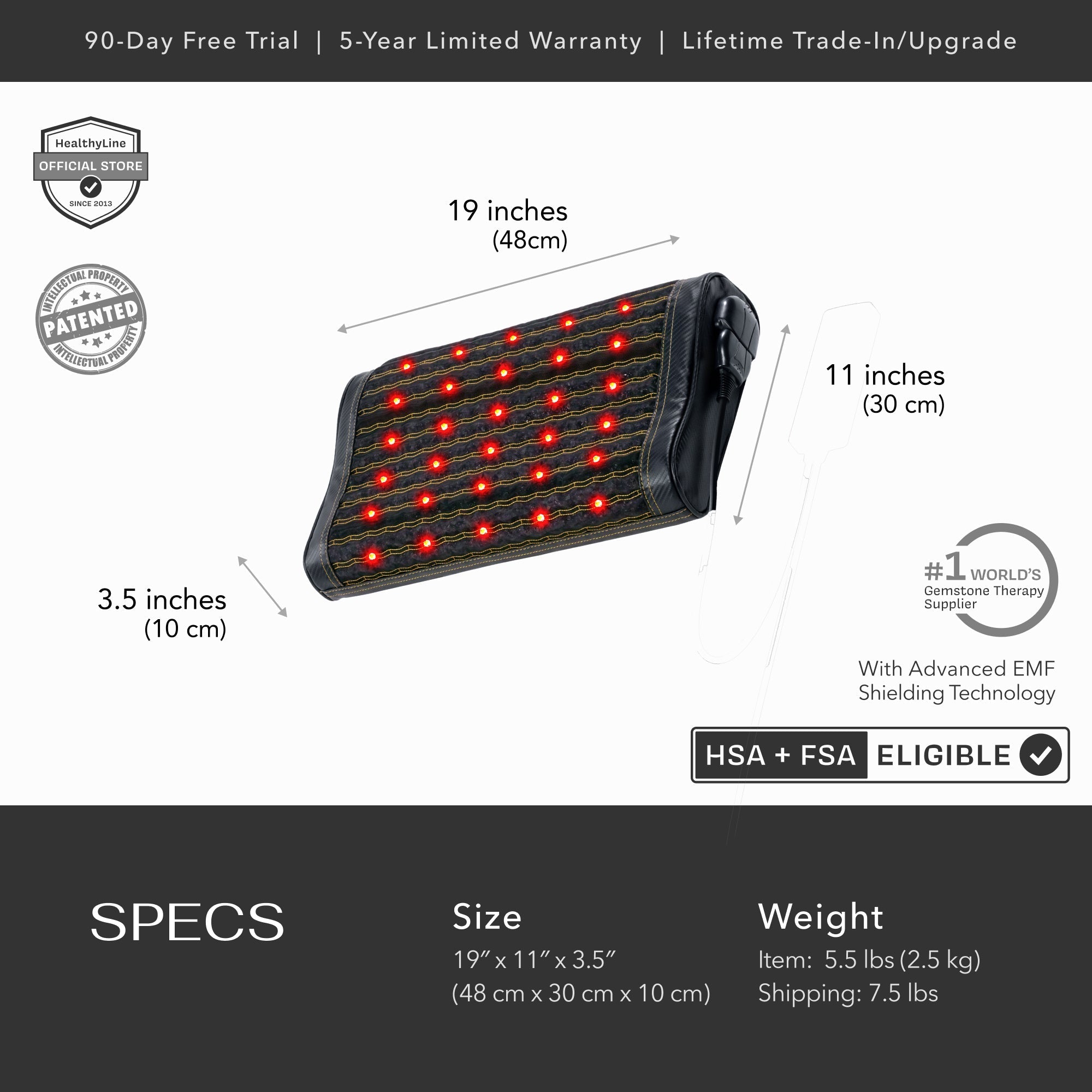 HealthyLine Jet Series Pillow