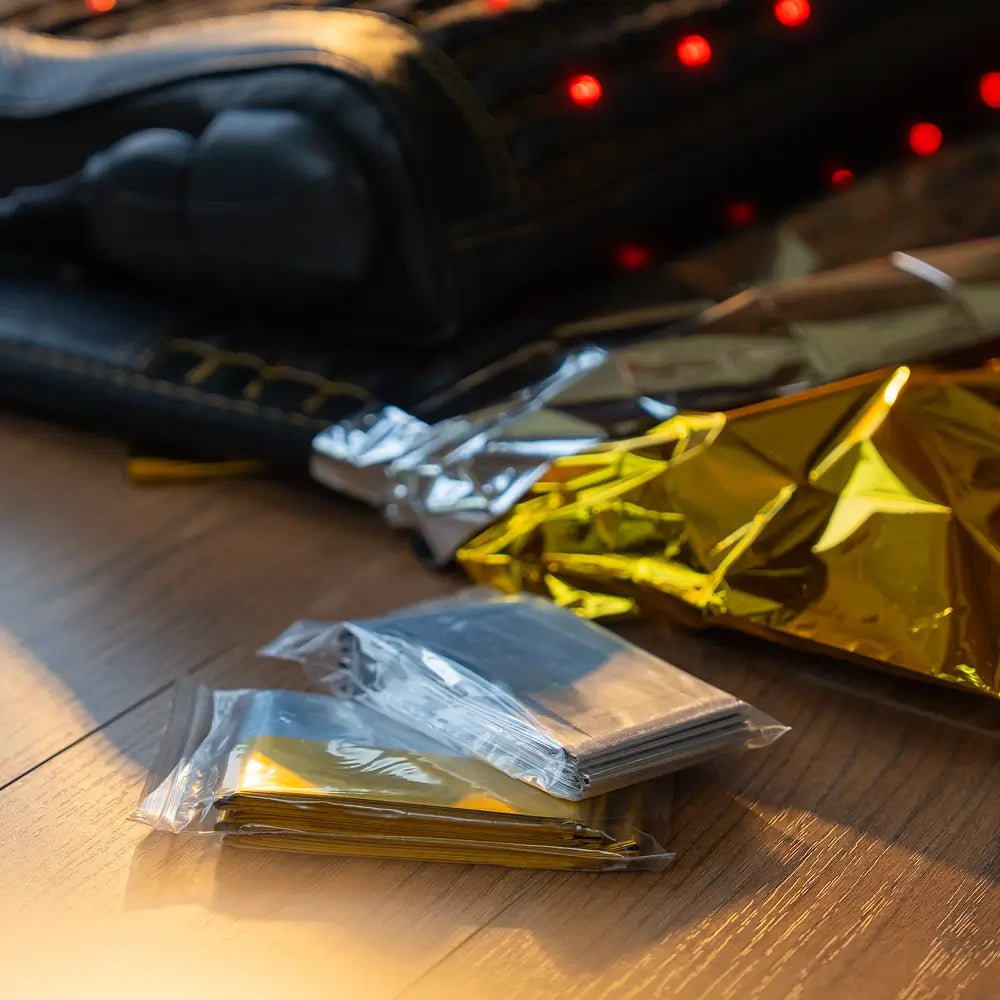 HealthyLine Mylar Thermal Space Blanket | FIR Sauna Wrap