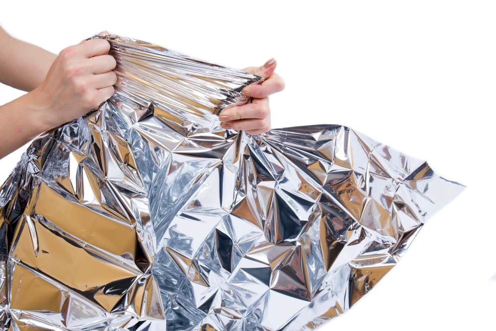 HealthyLine Mylar Thermal Space Blanket | FIR Sauna Wrap