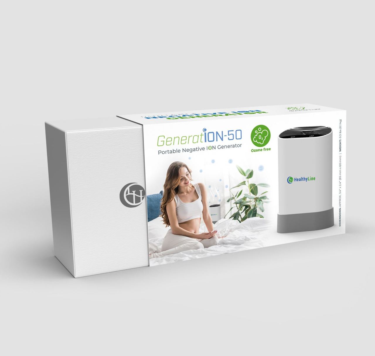 HealthyLine Portable Negative Ion Generator 50