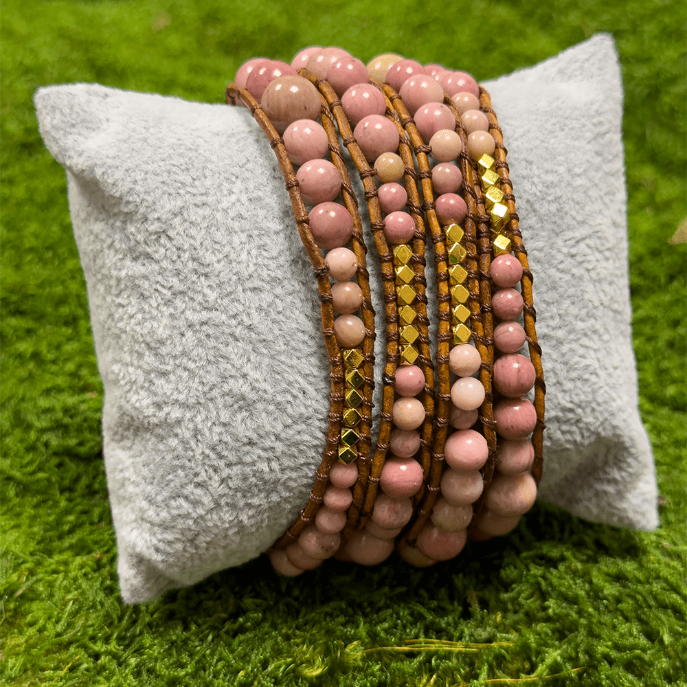 HealthyLine Rhodochrosite Bracelet