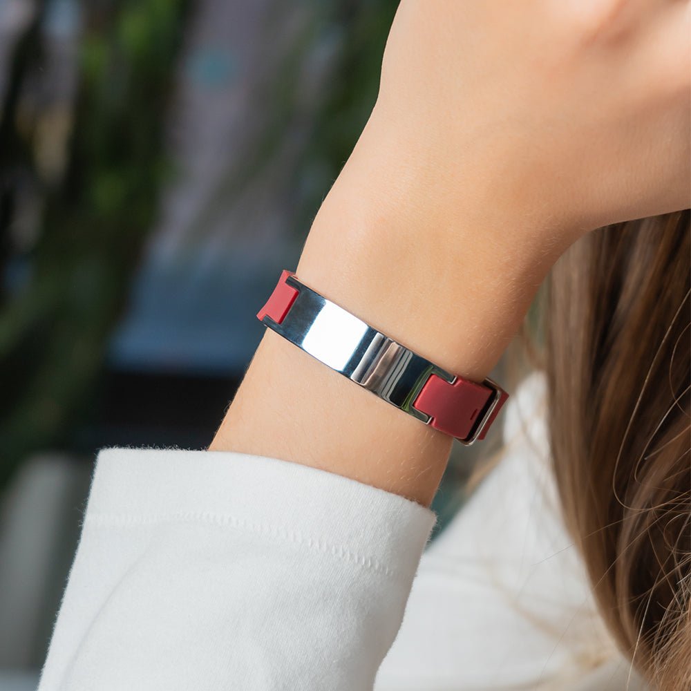 HealthyLine Silicone Energy Bracelet 4 - in - 1