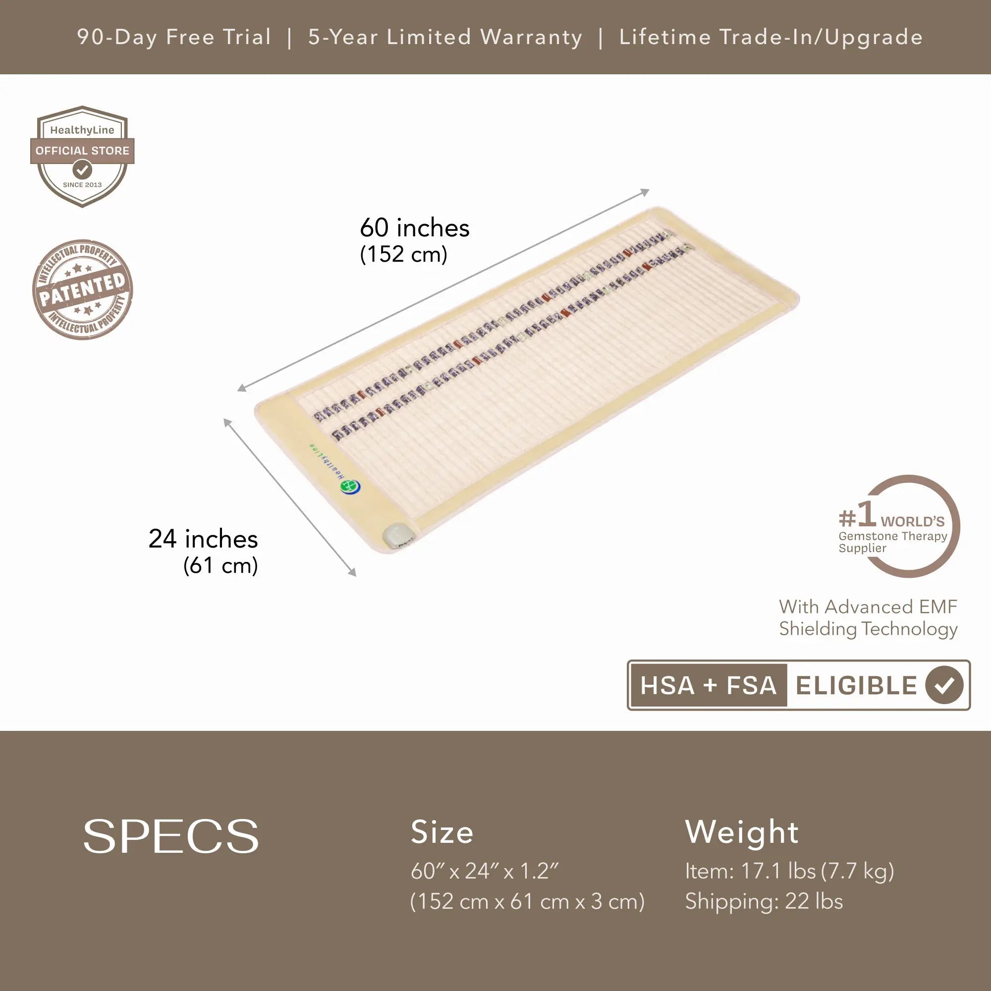 HealthyLine SOFT Series | Far Infrared Heating Mats