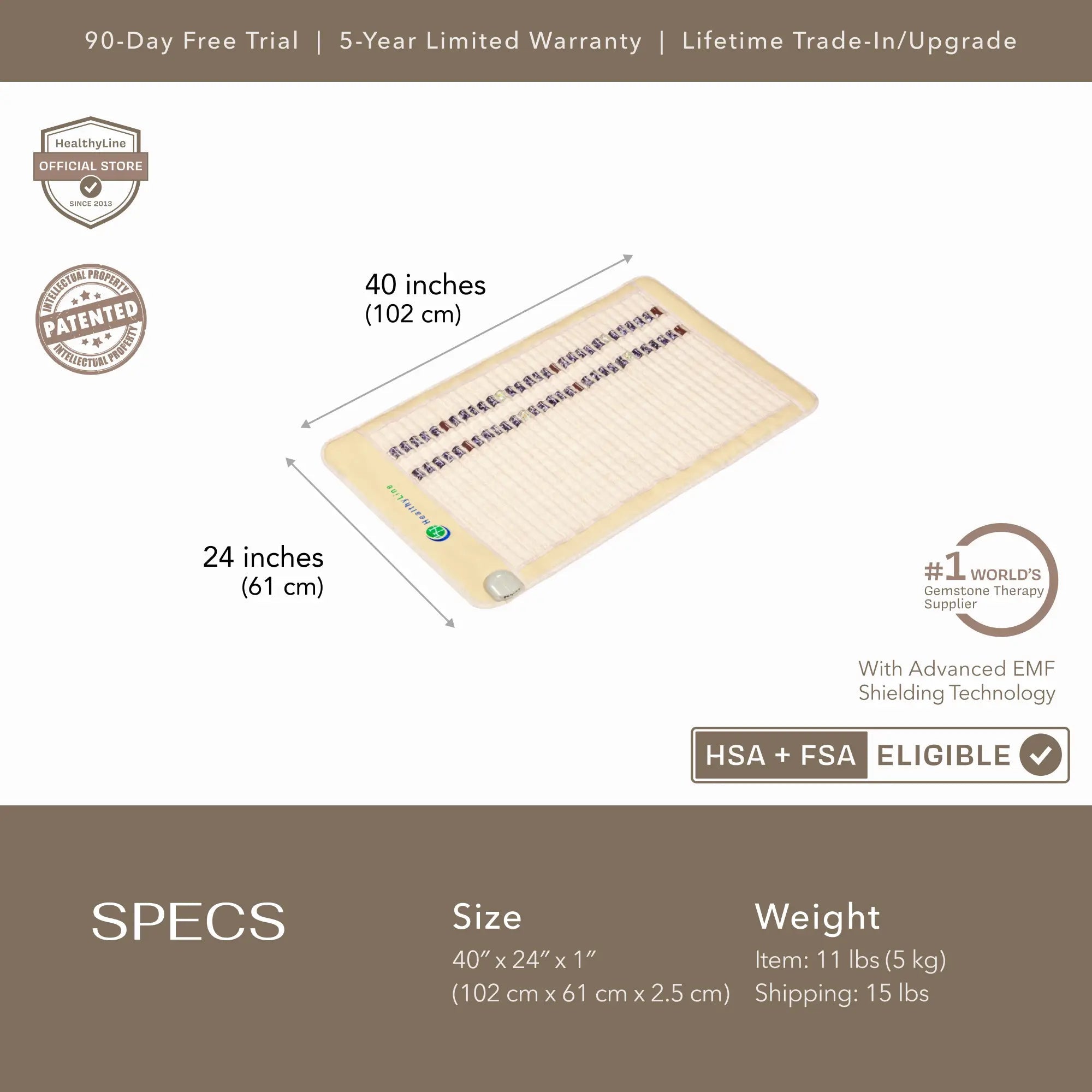 HealthyLine SOFT Series | Far Infrared Heating Mats