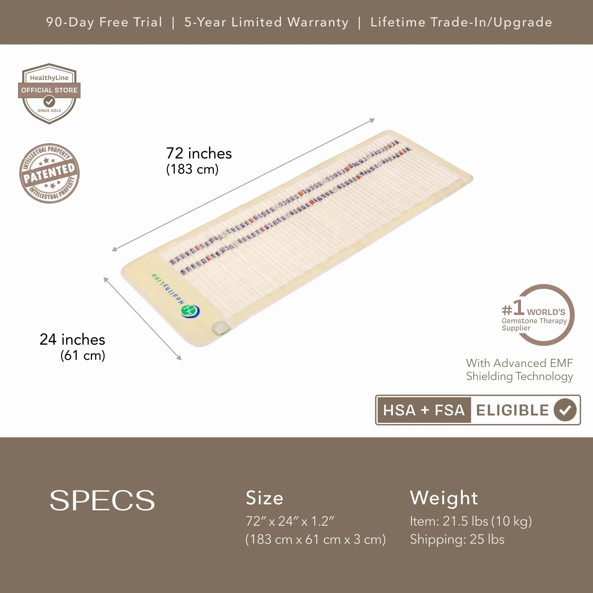 HealthyLine SOFT Series | Far Infrared Heating Mats