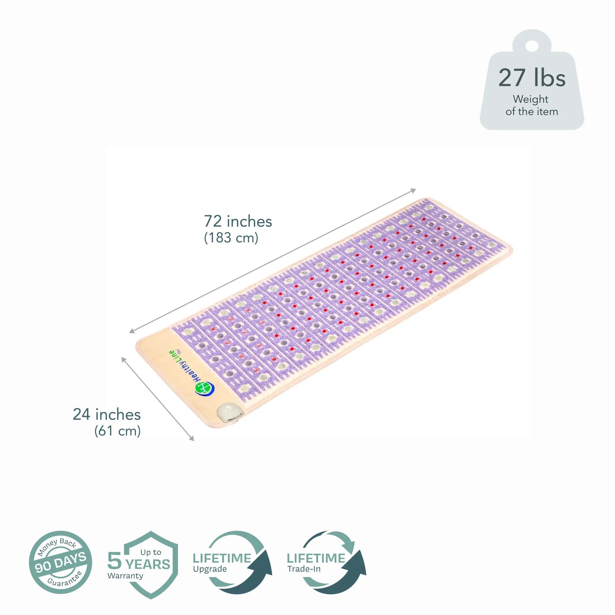 HealthyLine TAJ Series | PEMF Far Infrared Heating Mats
