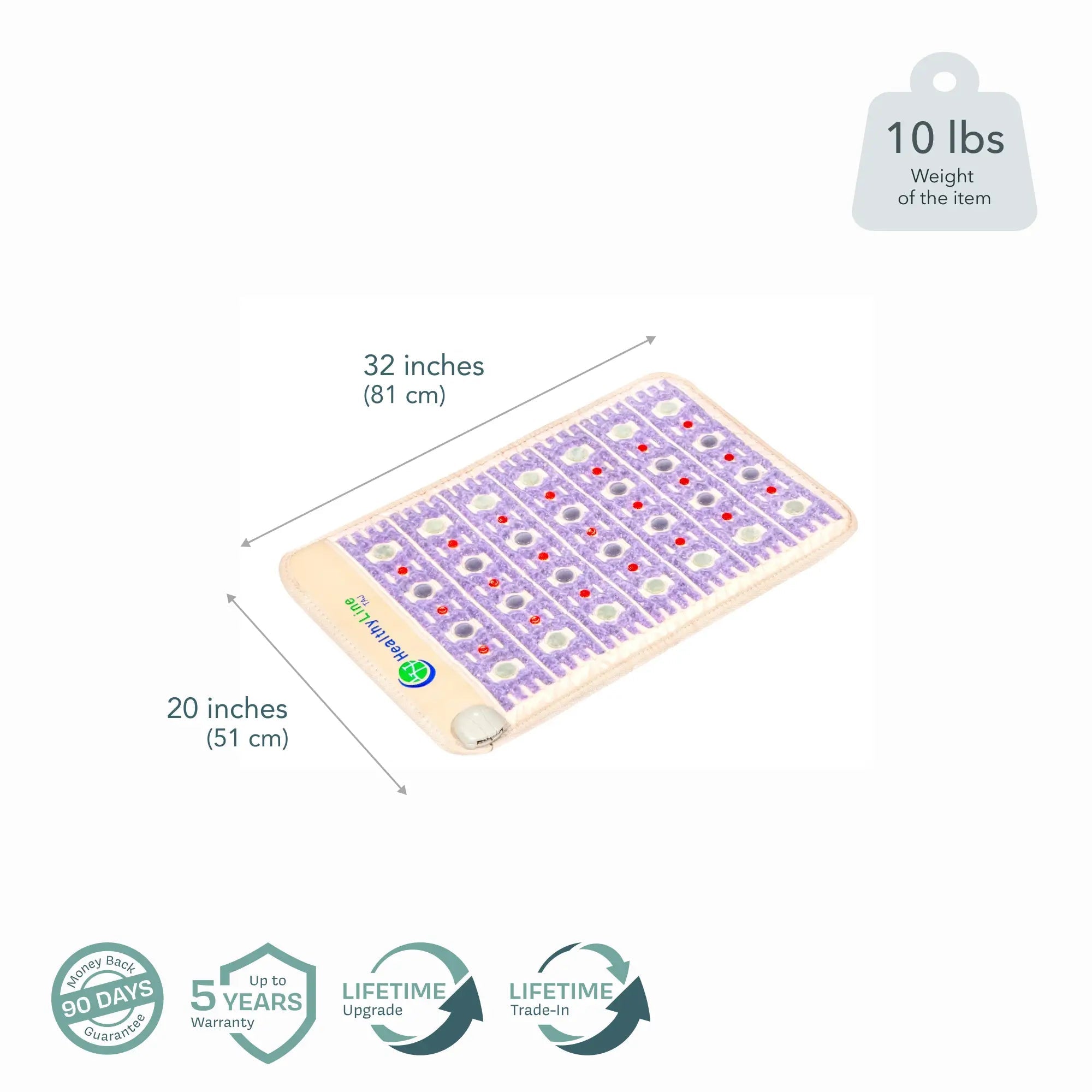 HealthyLine TAJ Series | PEMF Far Infrared Heating Mats
