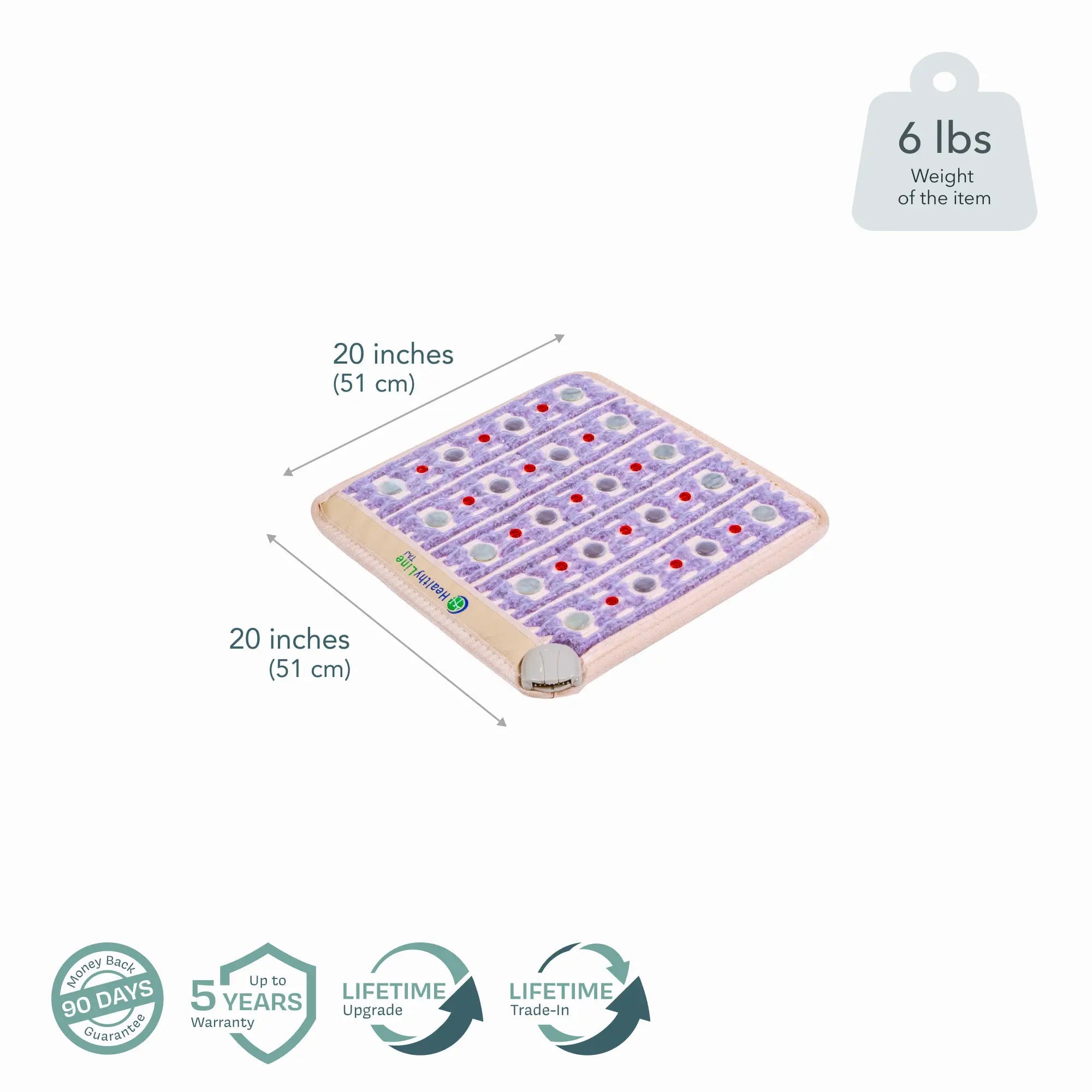 HealthyLine TAJ Series | PEMF Far Infrared Heating Mats