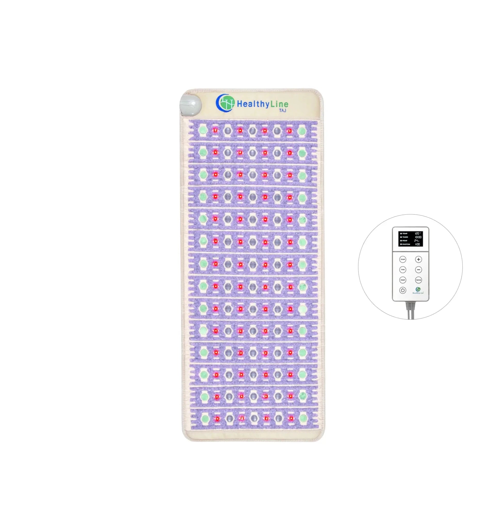 HealthyLine TAJ Series | PEMF Far Infrared Heating Mats