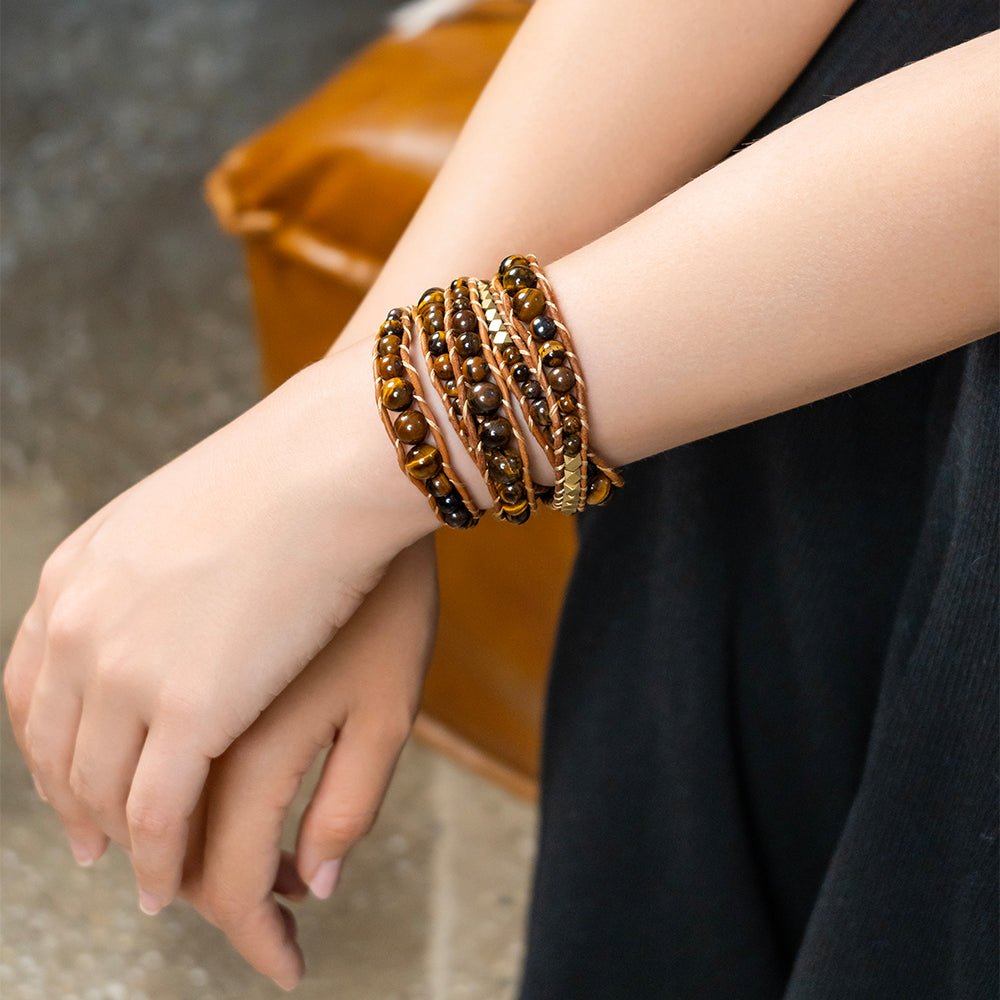 HealthyLine Tigers Eye Bracelet