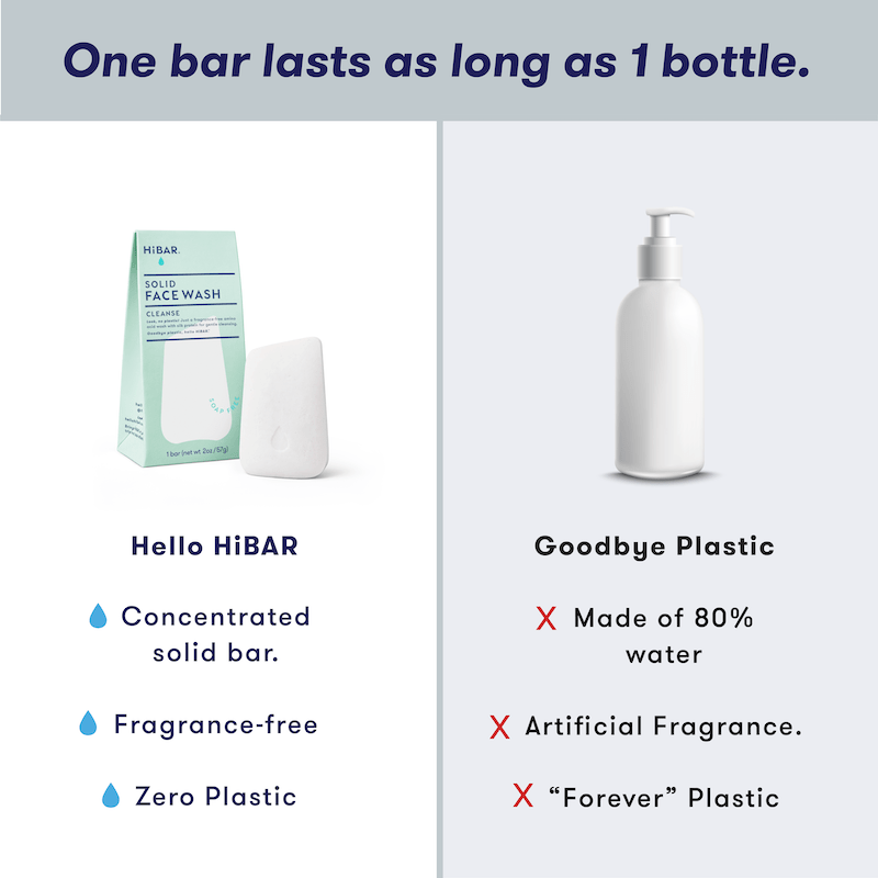 HiBAR Cleanse Face Wash