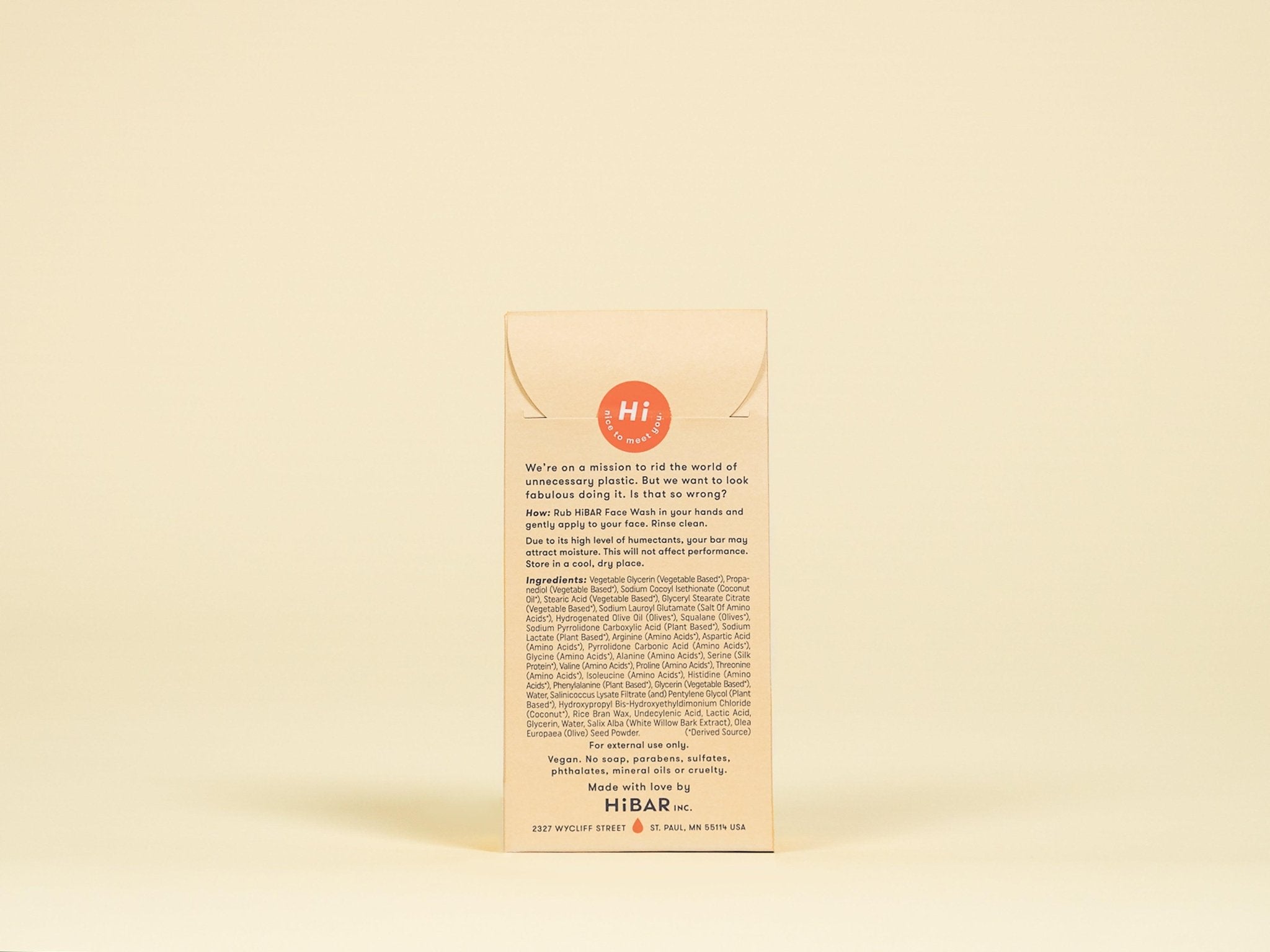 HiBAR Renew Face Wash