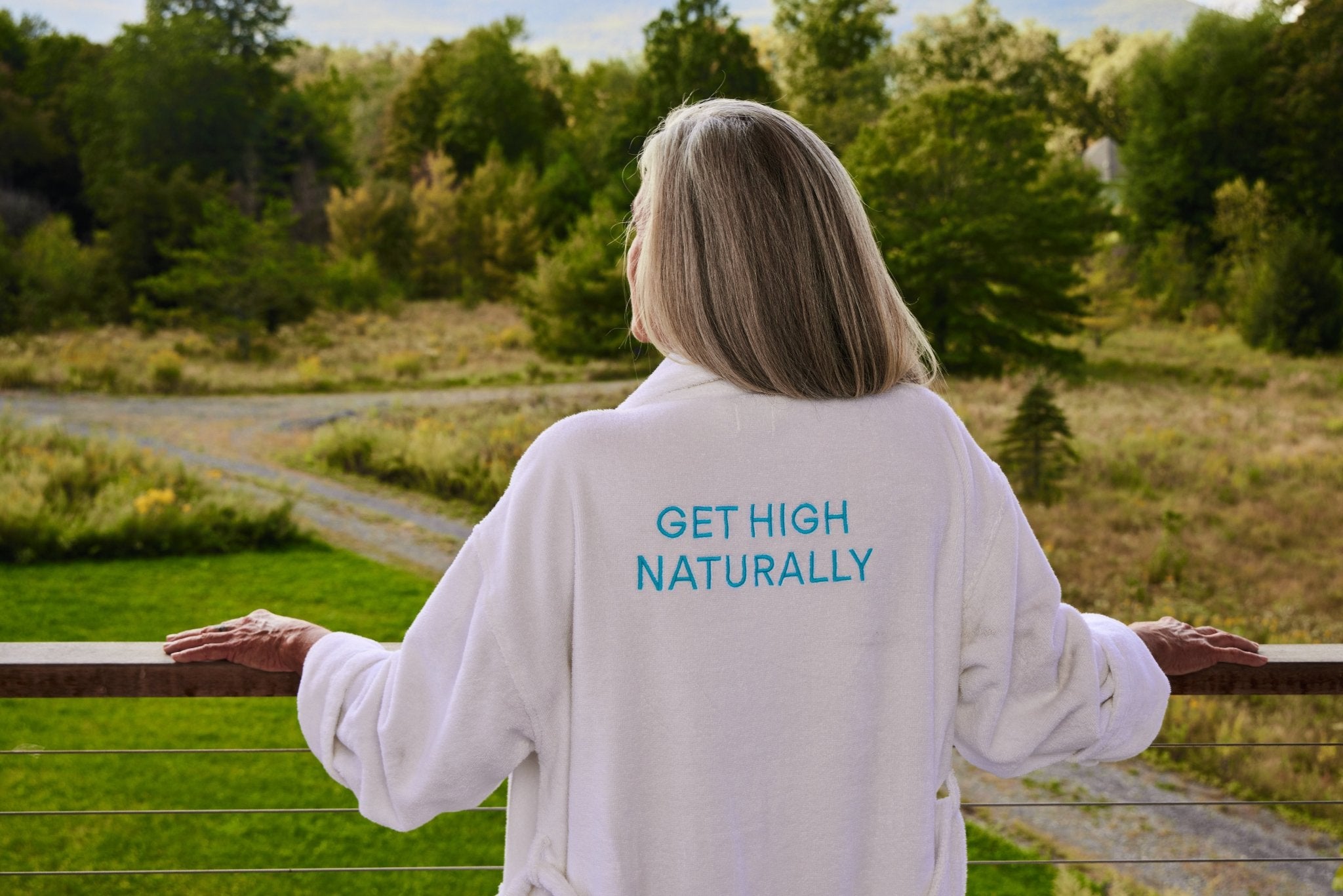 HigherDOSE 100% Organic Cotton Bath Robe