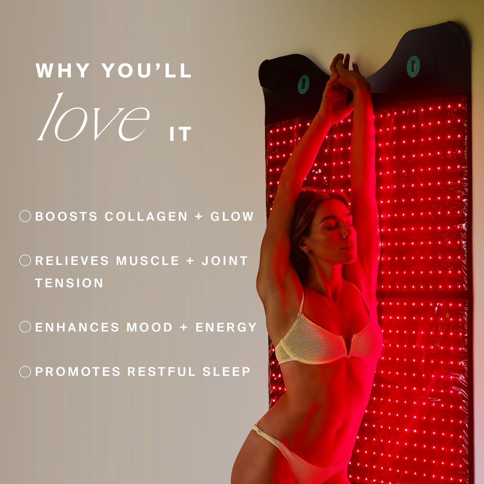 HigherDOSE Full Body Red Light Mat