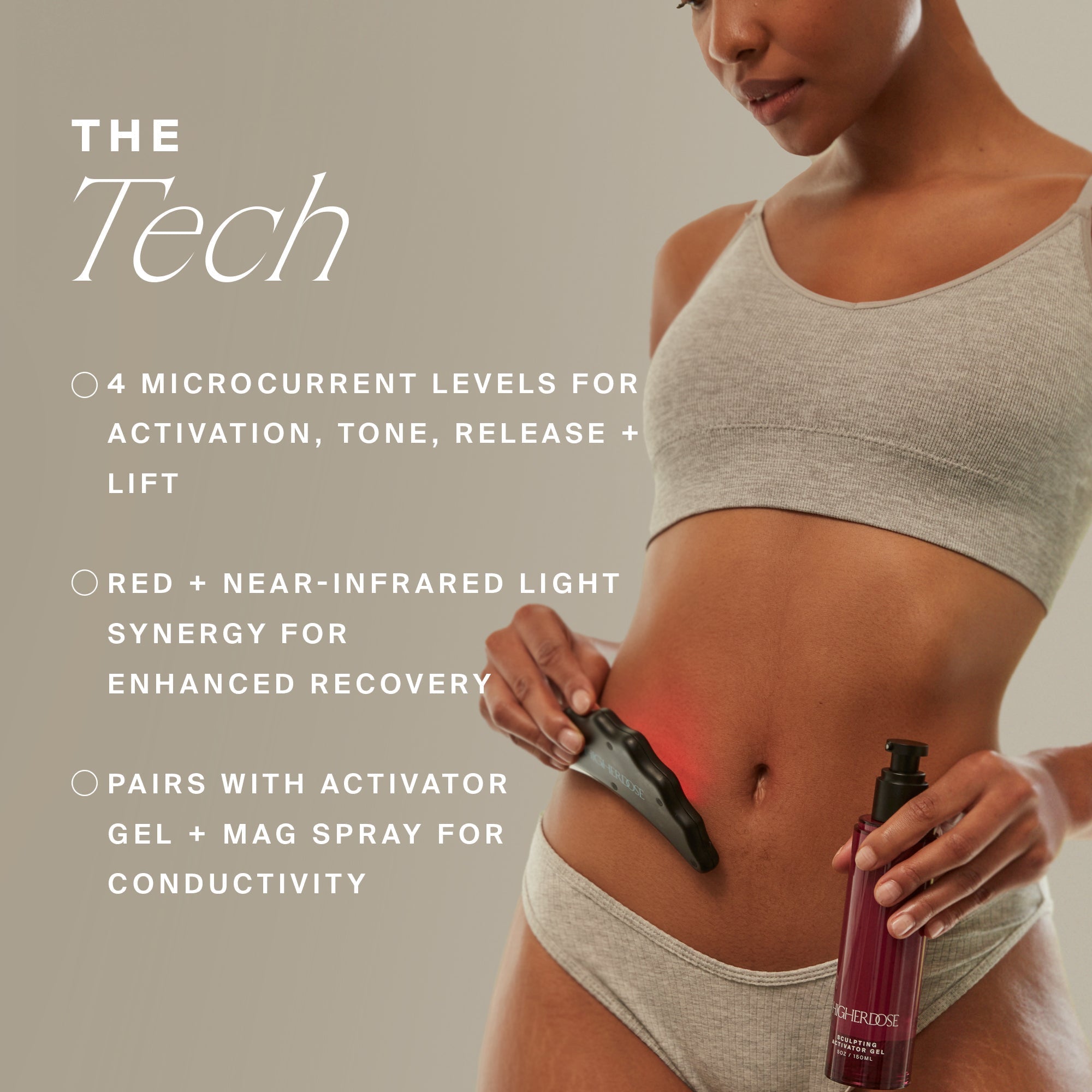 HigherDOSE Microcurrent Body Sculptor Ritual Set
