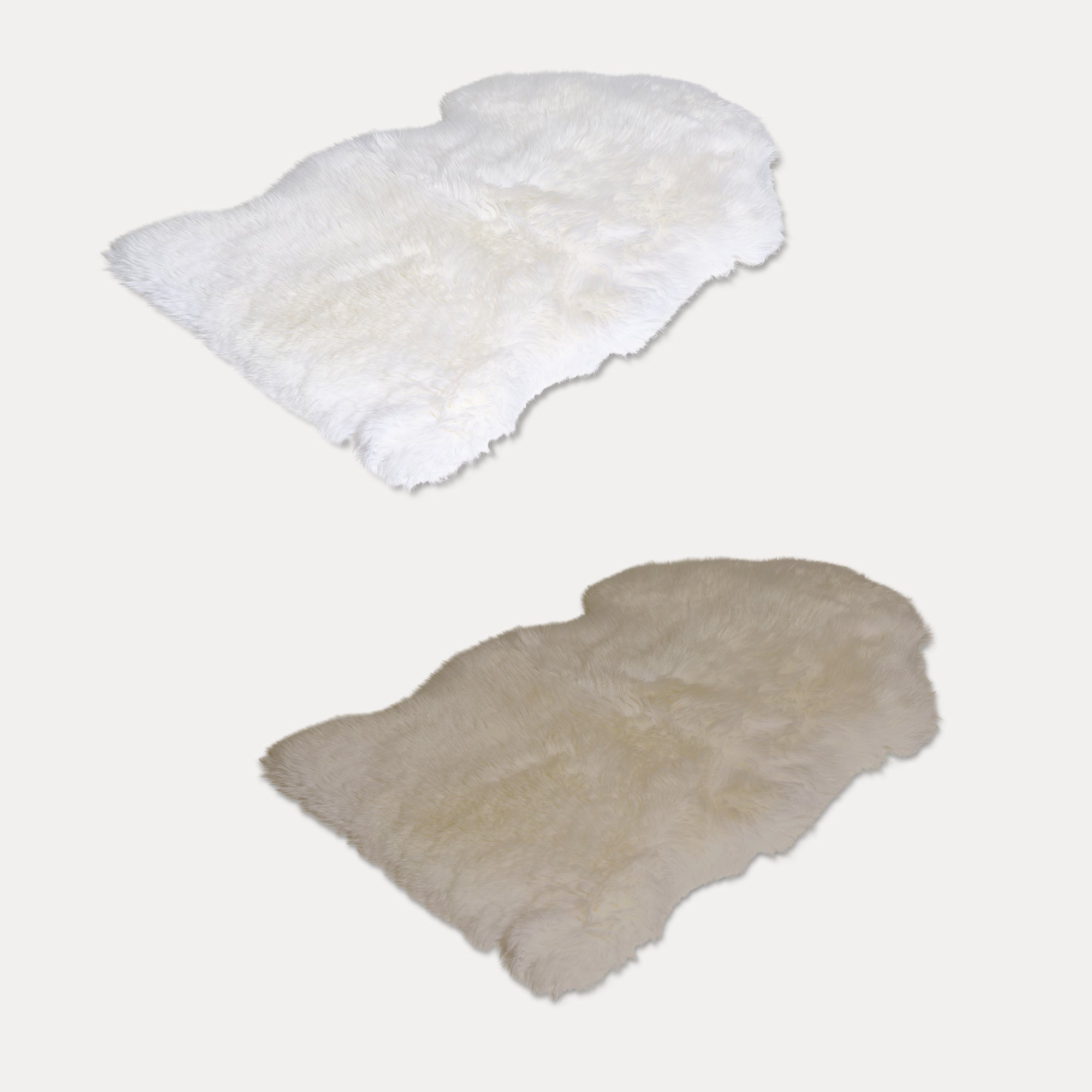 HigherDOSE Natural Sheep Shearling Pet Bed Cover
