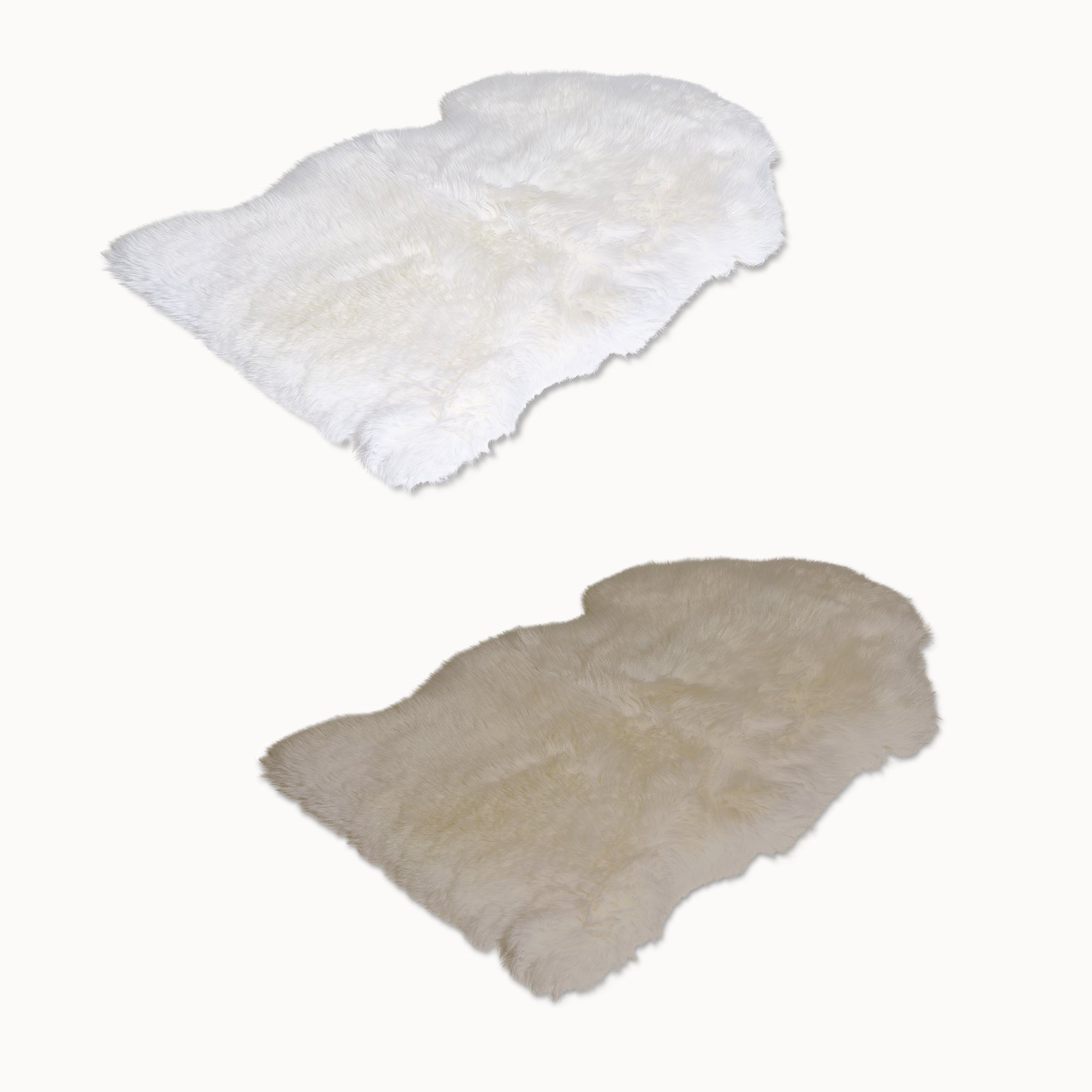 HigherDOSE Natural Sheep Shearling Pet Bed Cover