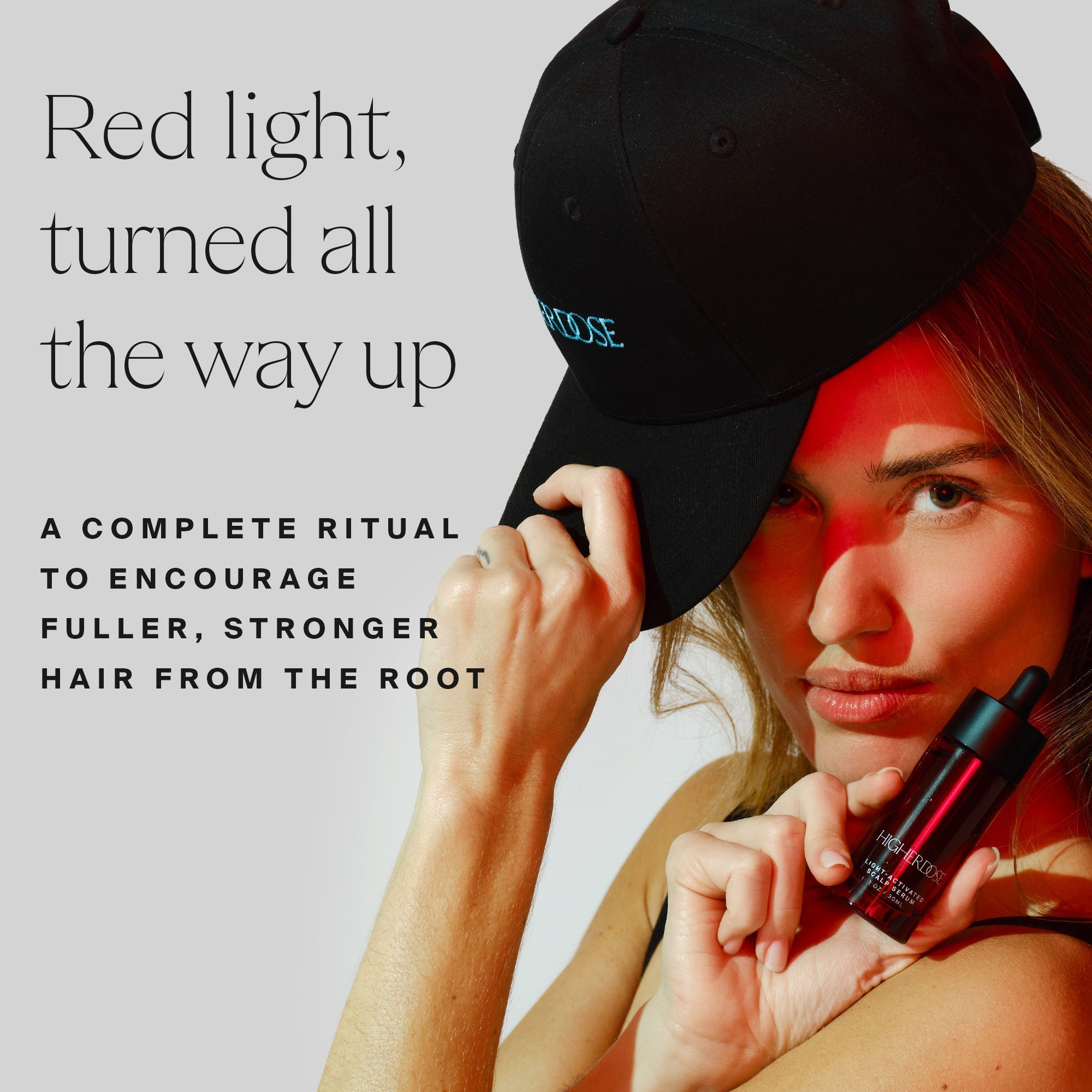 HigherDOSE Red Light Hat