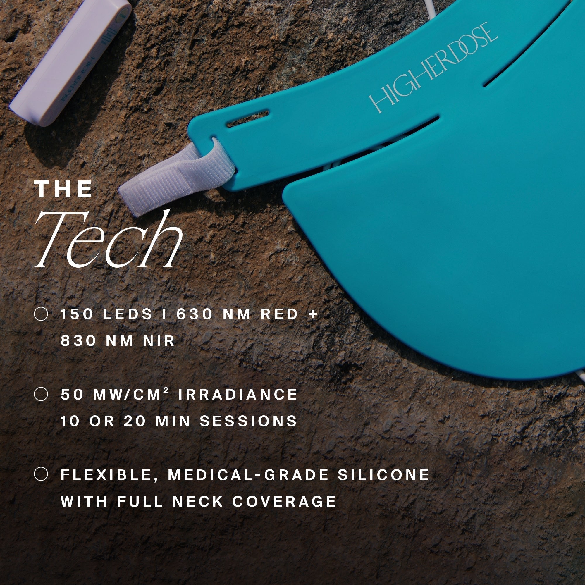 HigherDOSE Red Light Neck Enhancer