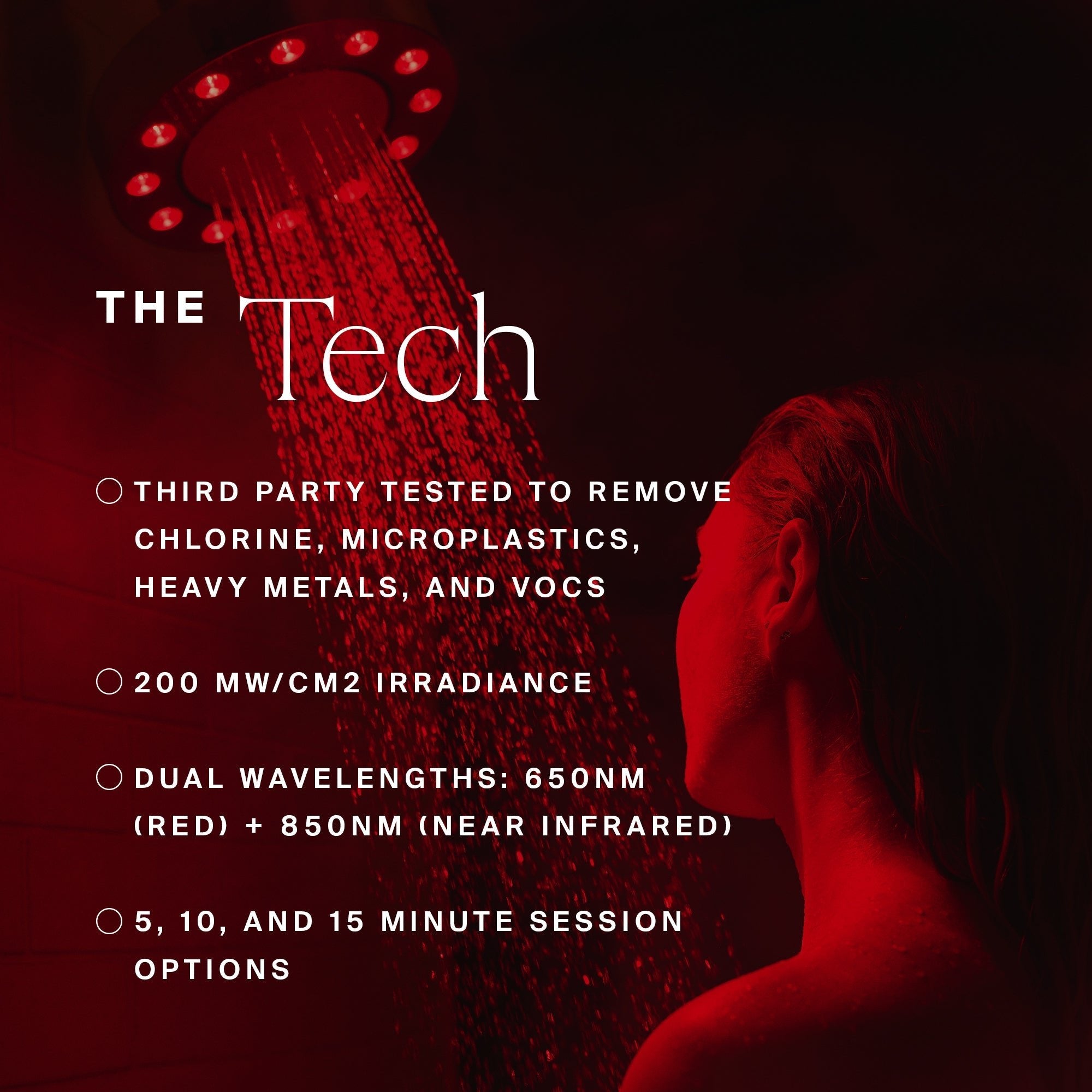 HigherDOSE Red Light Showerhead Filter