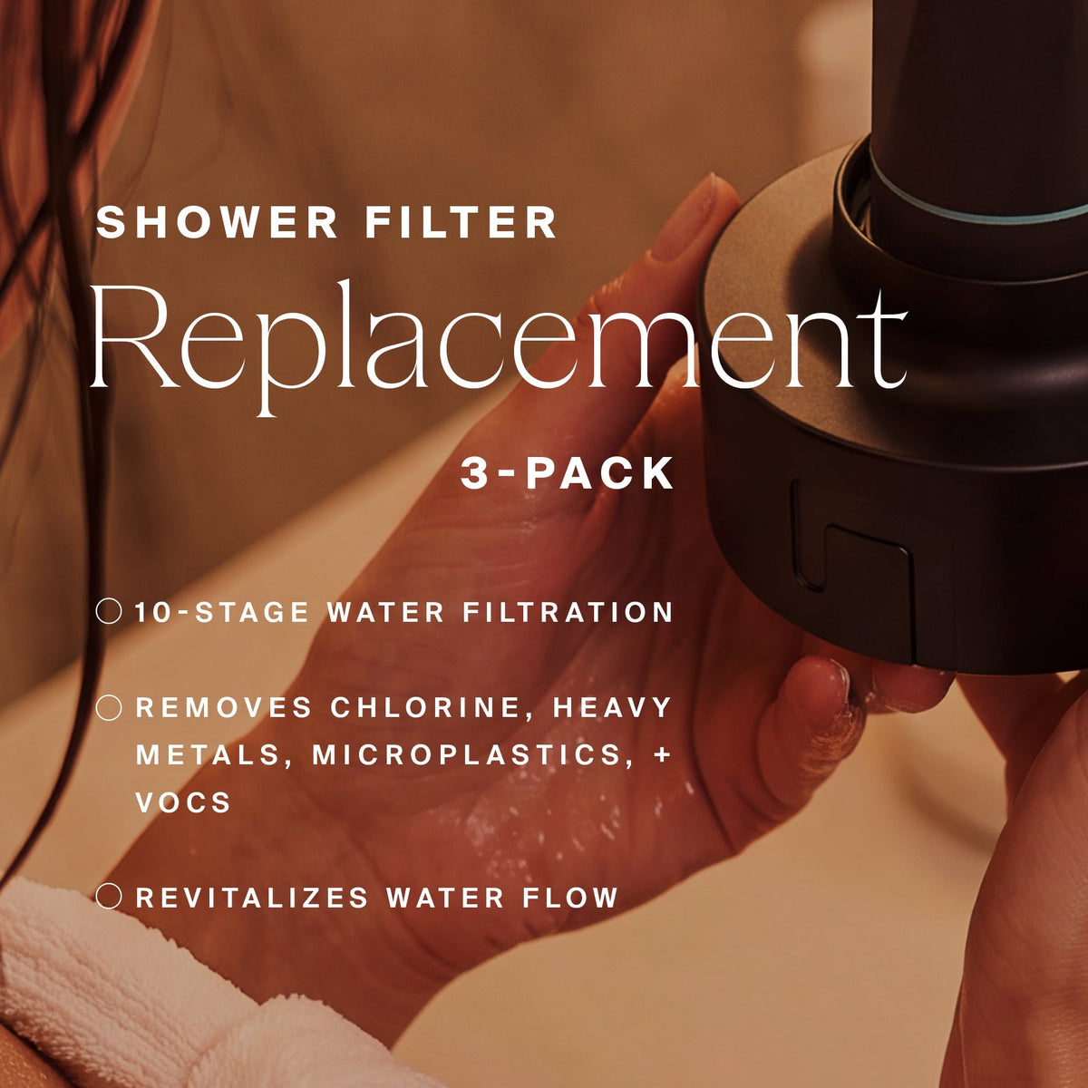 HigherDOSE Red Light Showerhead Filter