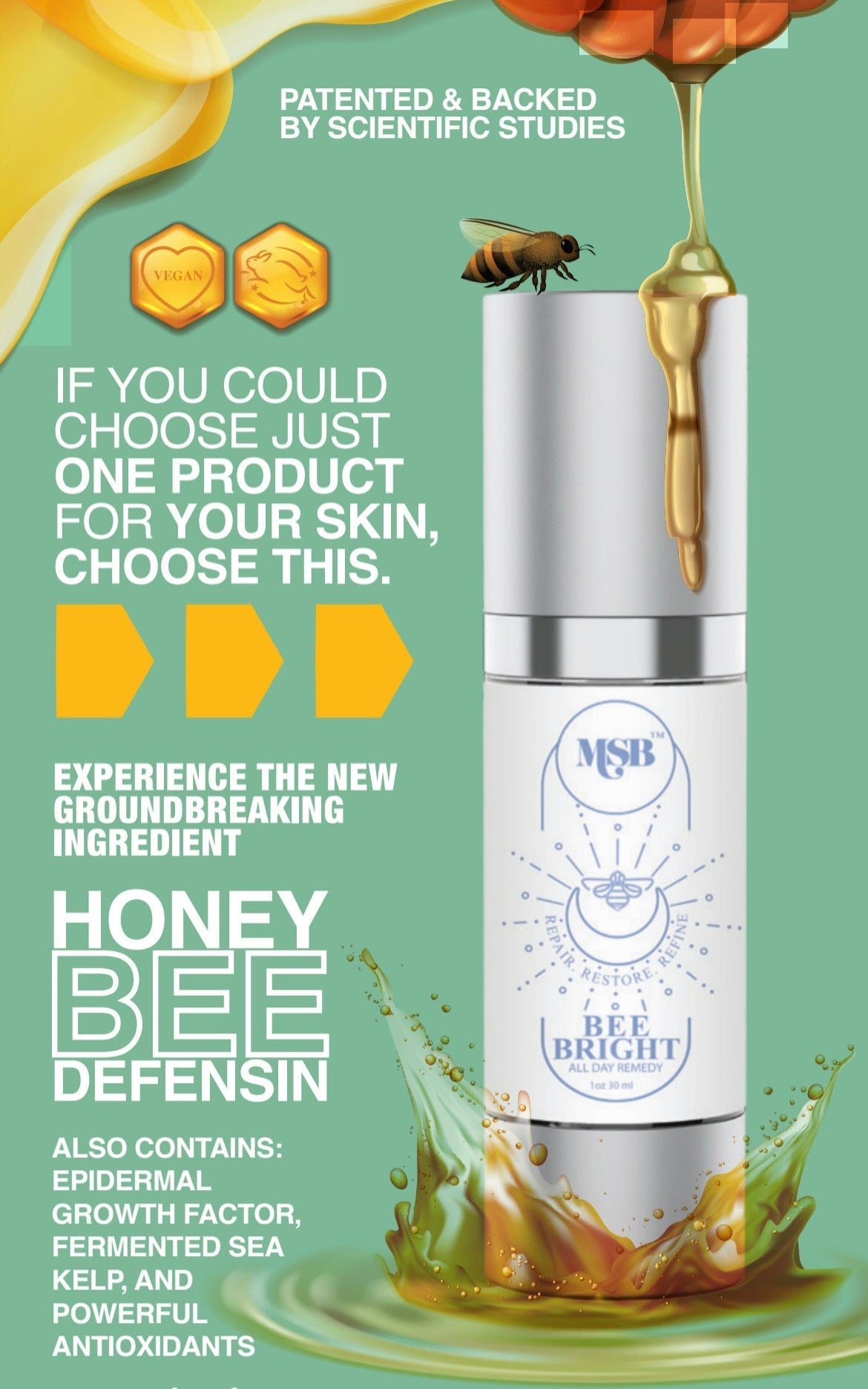 MYSKINBUDDY Bee Bright All Day Serum