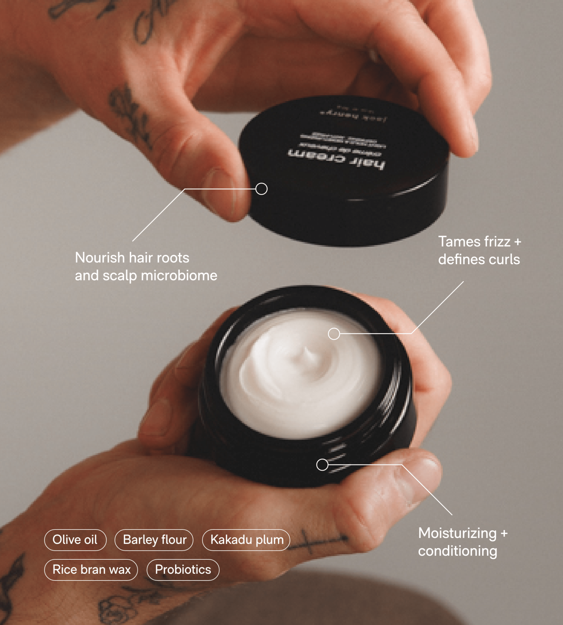 JACK HENRY hair cream