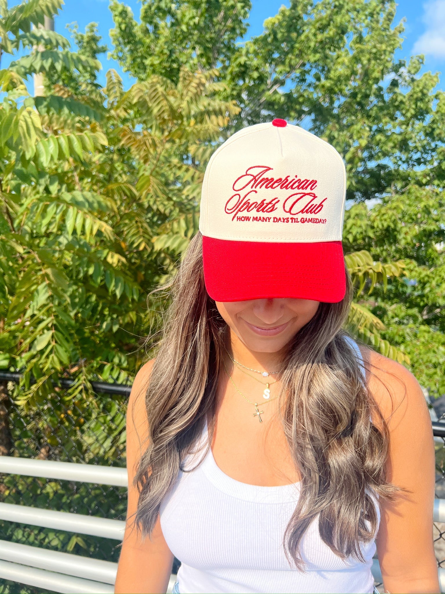KenzKustomz American Sports Club Vintage Trucker Hat