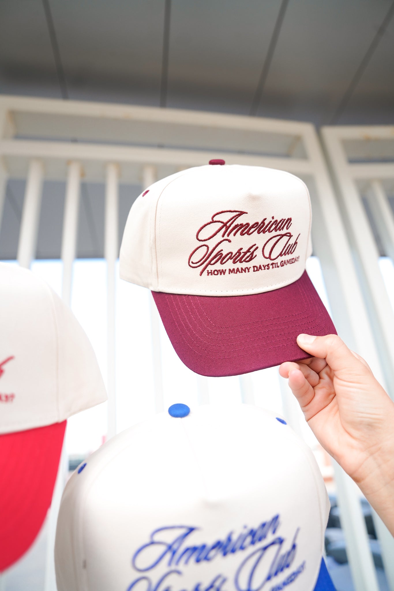 KenzKustomz American Sports Club Vintage Trucker Hat