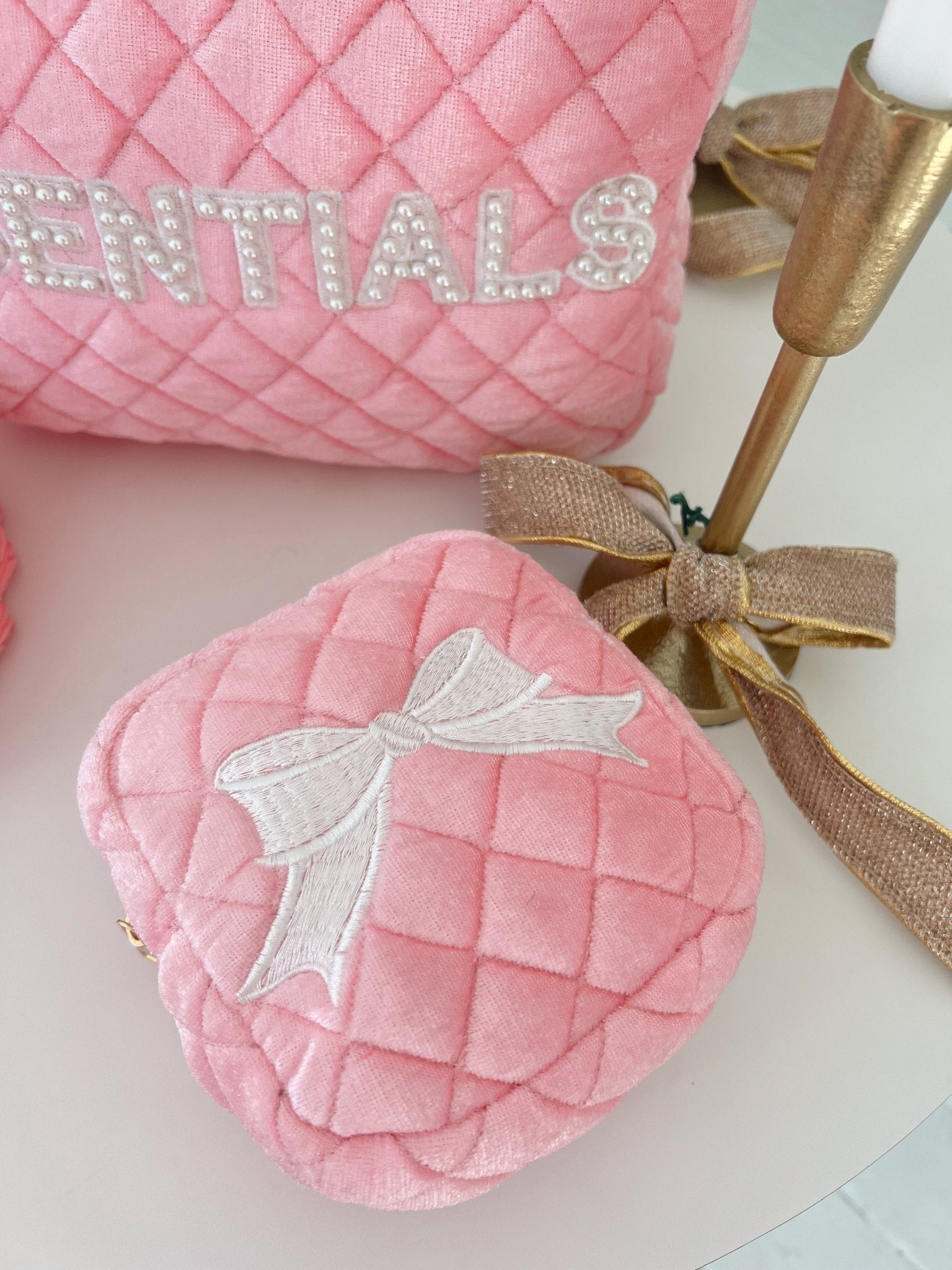 KenzKustomz Bow Mini - Pink Velvet