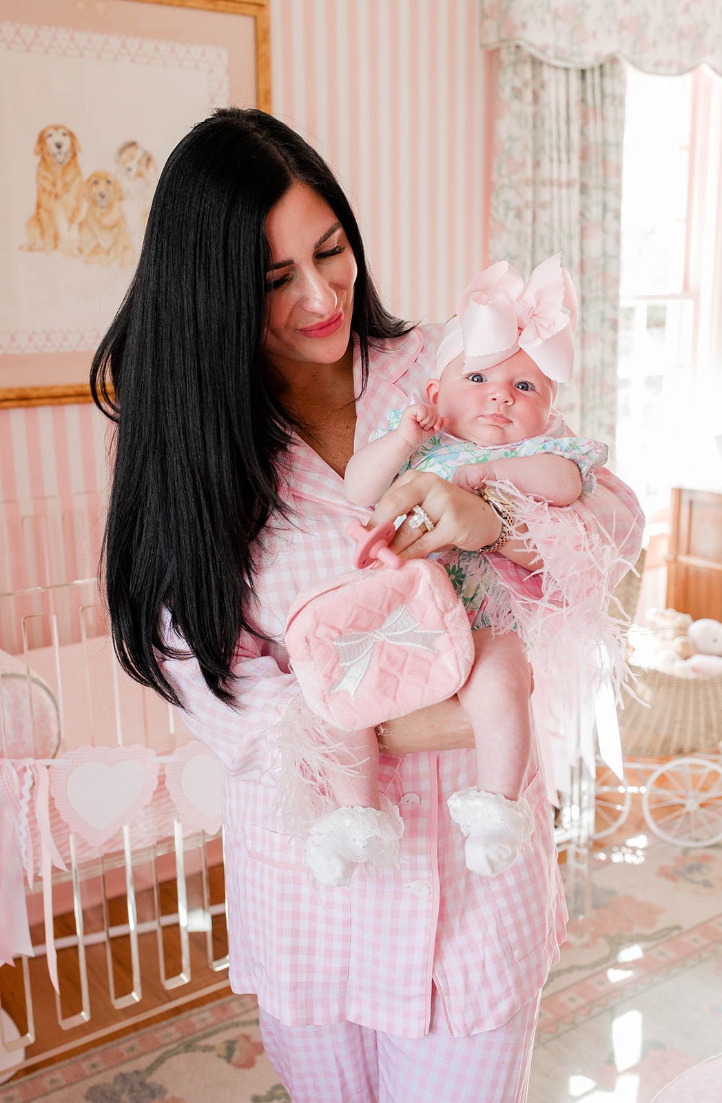 KenzKustomz Bow Mini - Pink Velvet