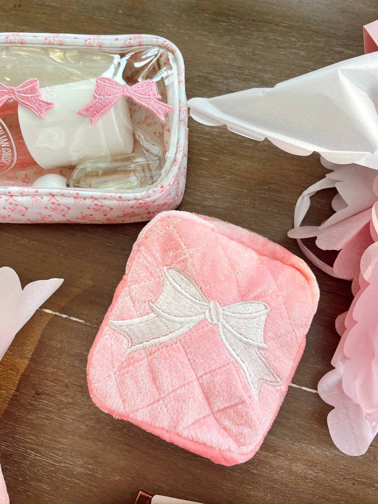 KenzKustomz Bow Mini - Pink Velvet