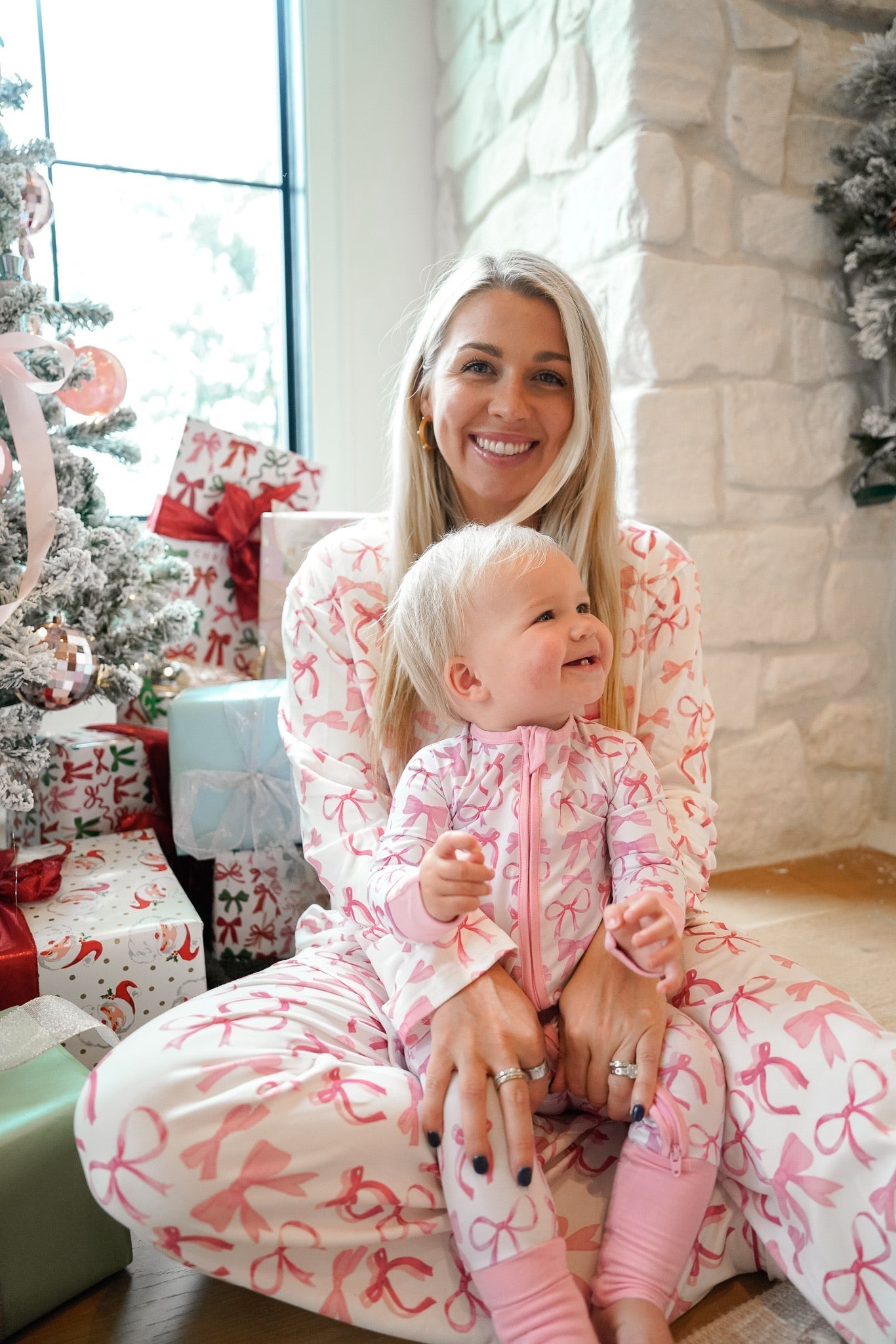 KenzKustomz Bows Pajama Set