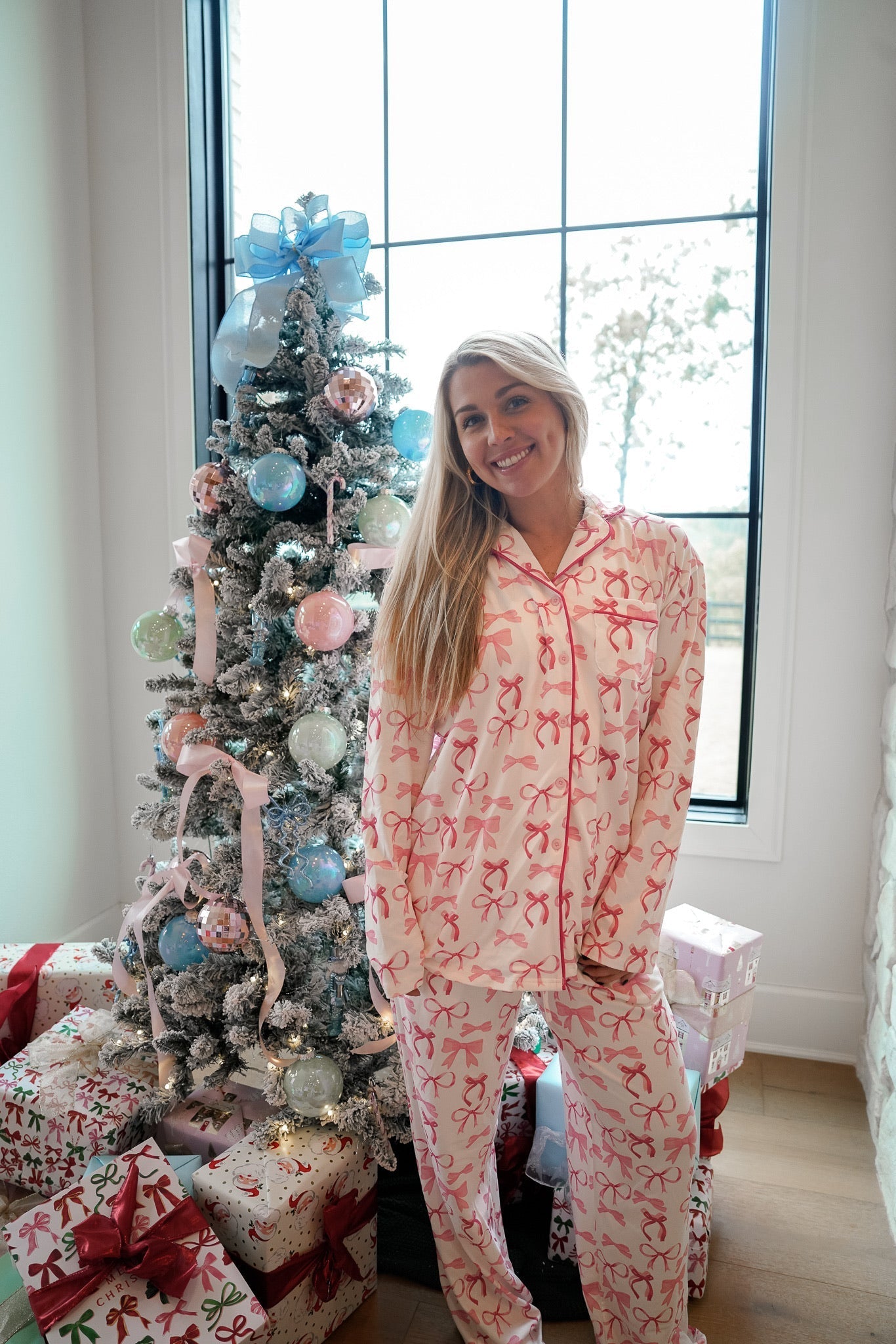 KenzKustomz Bows Pajama Set