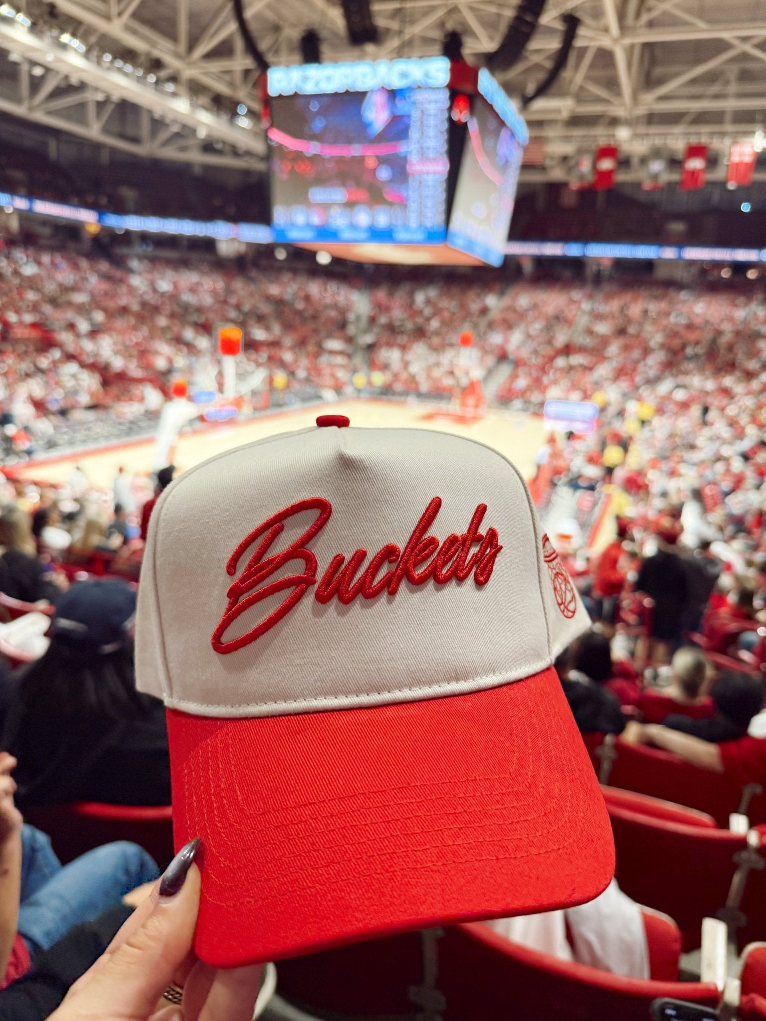 KenzKustomz Buckets - Red Vintage Trucker Hat