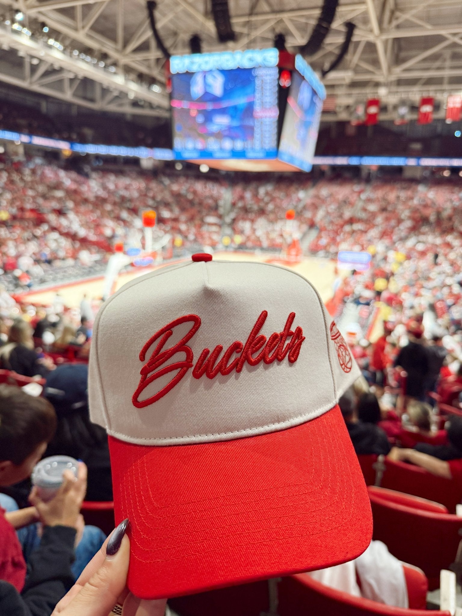 KenzKustomz Buckets - Red Vintage Trucker Hat