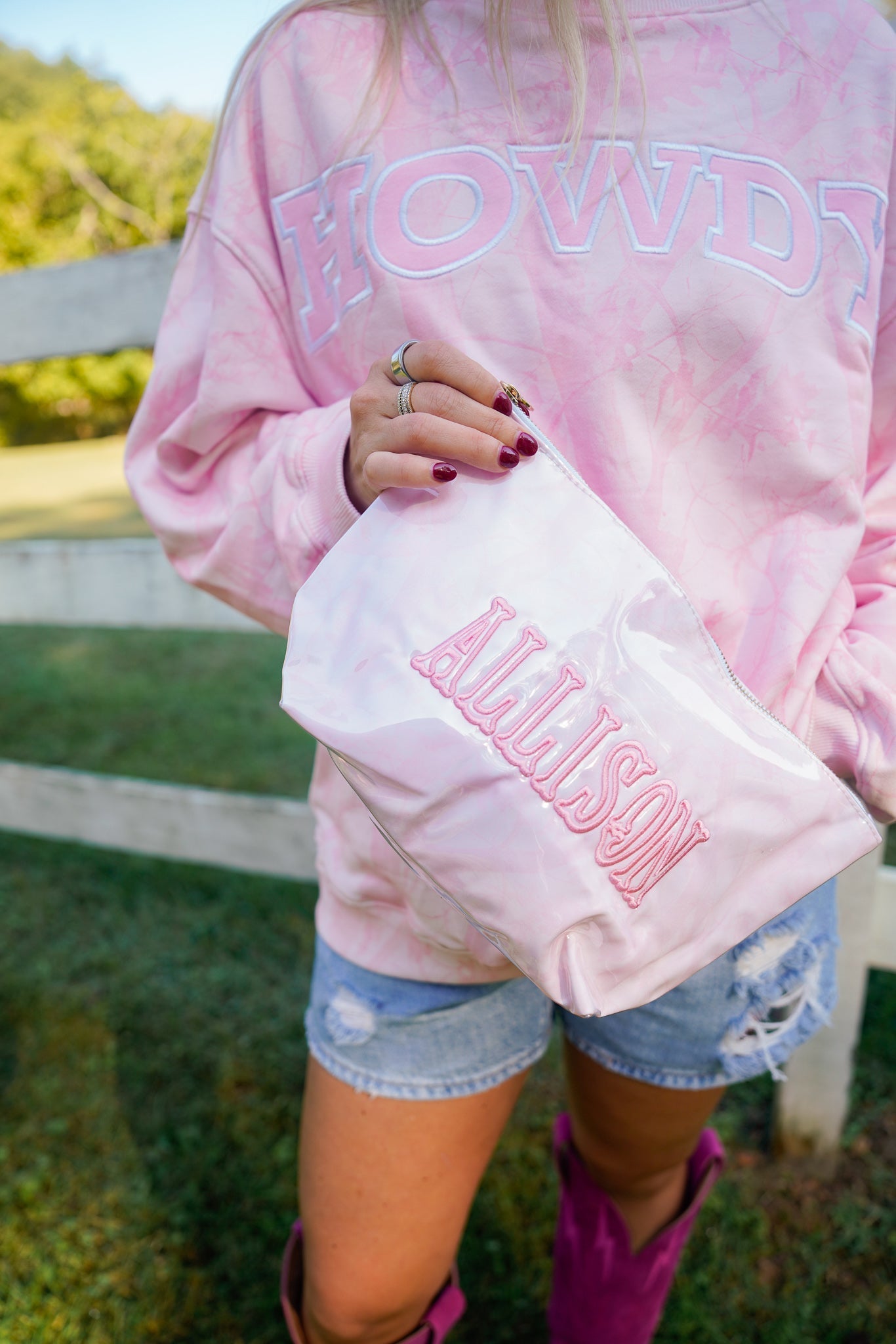 KenzKustomz Camo - Clear Coat Bag For Embroidery